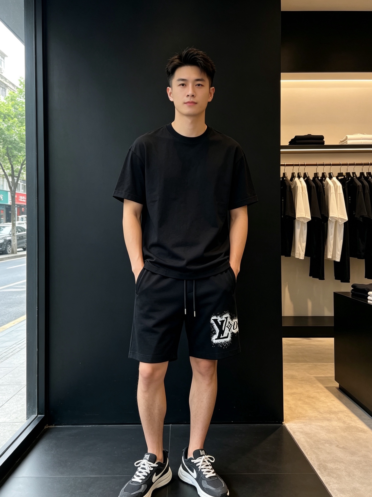 NO:913003,.Louis Vuitton’s new casual shorts are a high-end version that everyone has to sell!  Custom-made fabrics at the counter are highly breathable and comfortable, with impeccable details and brand element design concepts, reflecting high quality. It feels delicate and soft!  It presents a casual cut and the upper body shape is awesome!  Size: M-3XL,,louis vuitton,louis vuitton,shorts,19860909.Louis Vuitton路易威登砸锅卖铁都要上的新款新款休闲短裤 高端版本！专柜定制面料 透气舒适度高,细节无可挑剔,品牌元素设计理念,体现高品质.手感细腻柔软！呈现休闲裁剪,上身版型超赞！码数: M-3XL,,louis vuitton,louis vuitton,shorts,,Men's clothing