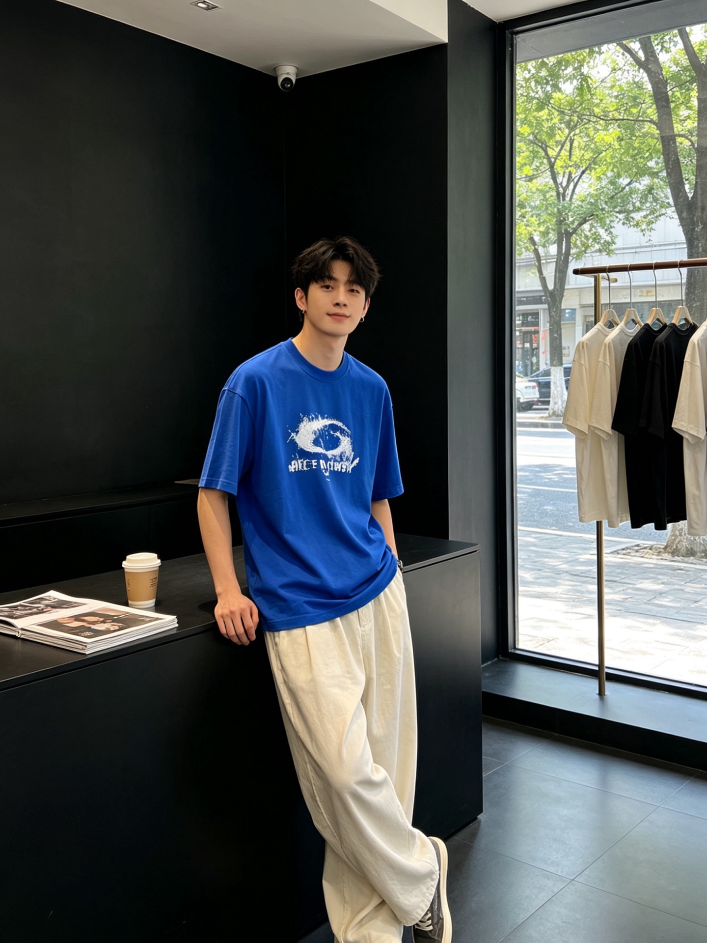 NO:856600,.Balenciaga's new and original men's casual short-sleeves are sold at all times. High-end customization. High-end version. Fashionable and versatile imported fabrics. Super soft and delicate feel. Skin-friendly and comfortable to wear. High-end boutique. The upper body is finely made by the factory. It is a must-have item for men. Three standards are complete. Size S-3XL,,balenciaga,balenciaga,T-shirt,19860909.Balenciaga巴黎世家砸锅卖铁都要上的新款新款原单男士休闲短袖 高端定制 高端版本 时尚百搭爆款进口面料 手感超柔软细腻 穿着亲肤舒适 高端精品 代工厂精细做上身非常赞 男士必备单品 三标齐全 码数S-3XL,,balenciaga,balenciaga,T-shirt,,Men's clothing