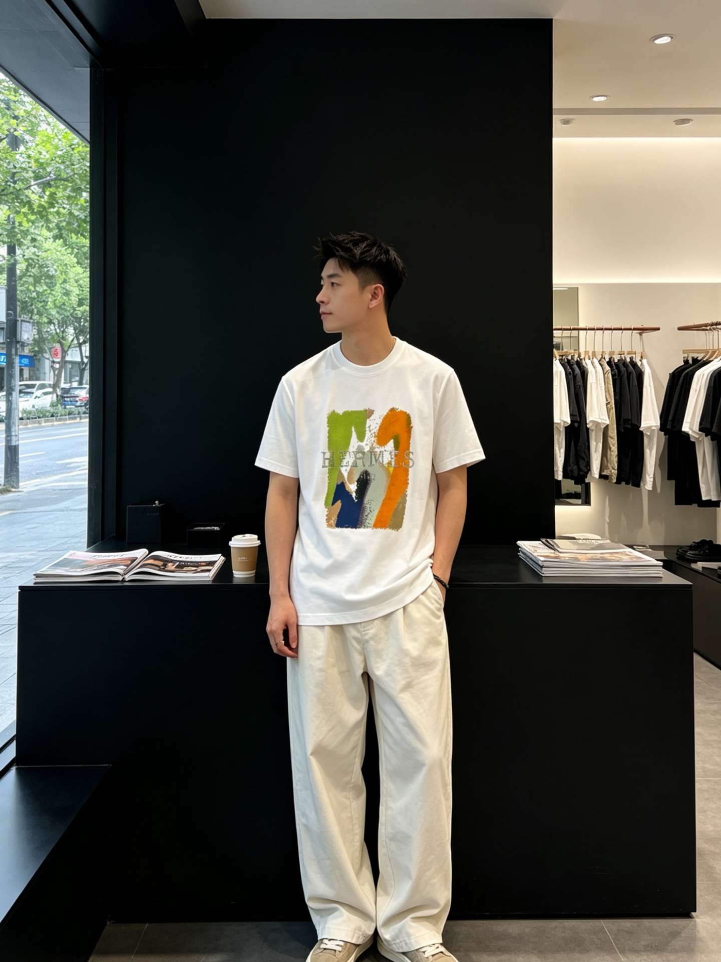 NO:856598,.Hermès’s new and popular men’s casual short-sleeved originals. High-end customization. High-end version. Fashionable and versatile imported fabrics. Super soft and delicate feel. Skin-friendly and comfortable to wear. High-end boutique. The upper body is exquisitely made by the factory. A must-have item for men. Three complete standards. Size M-3XL,, hermes, hermes, T-shirt,19860909.Hermès爱马仕砸锅卖铁都要上的新款新款原单男士休闲短袖 高端定制 高端版本 时尚百搭爆款进口面料 手感超柔软细腻 穿着亲肤舒适 高端精品 代工厂精细做上身非常赞 男士必备单品 三标齐全 码数M-3XL,,hermes,hermes,T-shirt,,Men's clothing