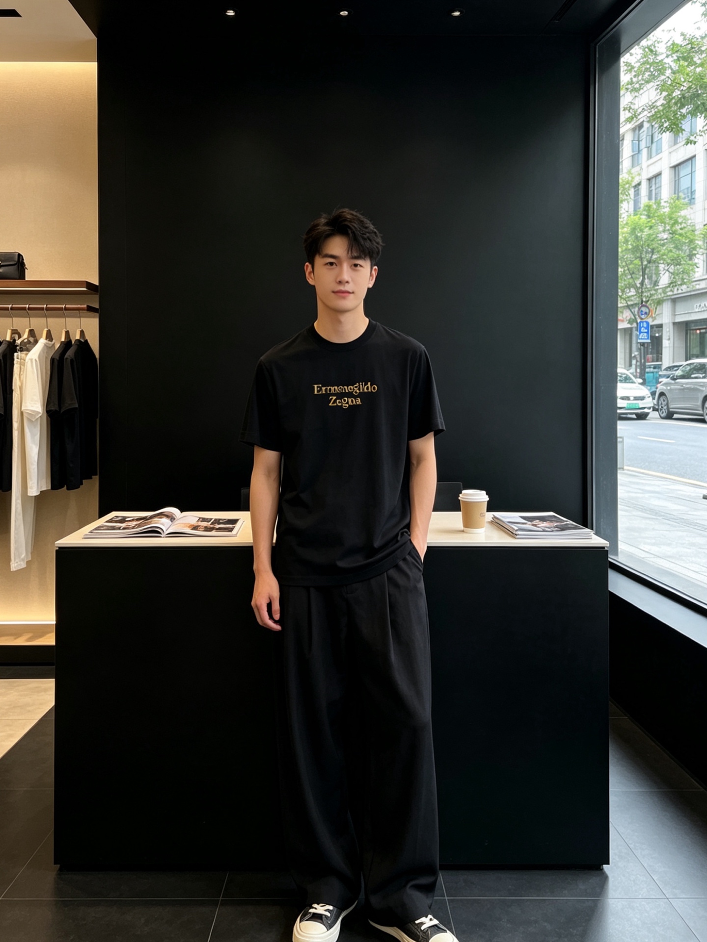 NO:874403,.ZEGNA is a must-have new model of original men's casual short sleeves. High-end customization. High-end version. Fashionable and versatile imported fabrics. Super soft and delicate feel. Skin-friendly and comfortable to wear. High-end boutique. The upper body is finely made by the factory. It is a must-have item for men. Three complete standards. Size M-3XL, zegna, T-shirt,19860909.ZEGNA杰尼亚砸锅卖铁都要上的新款新款原单男士休闲短袖 高端定制 高端版本 时尚百搭爆款进口面料 手感超柔软细腻 穿着亲肤舒适 高端精品 代工厂精细做上身非常赞 男士必备单品 三标齐全 码数M-3XL,,zegna,T-shirt,,Men's clothing