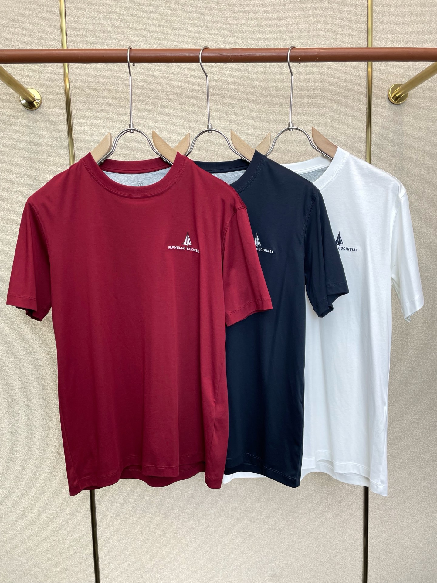 。BC-Brunello Cucinali布鲁内洛·库奇内利💥砸锅卖铁都要上的新款新款原单男士休闲短袖 