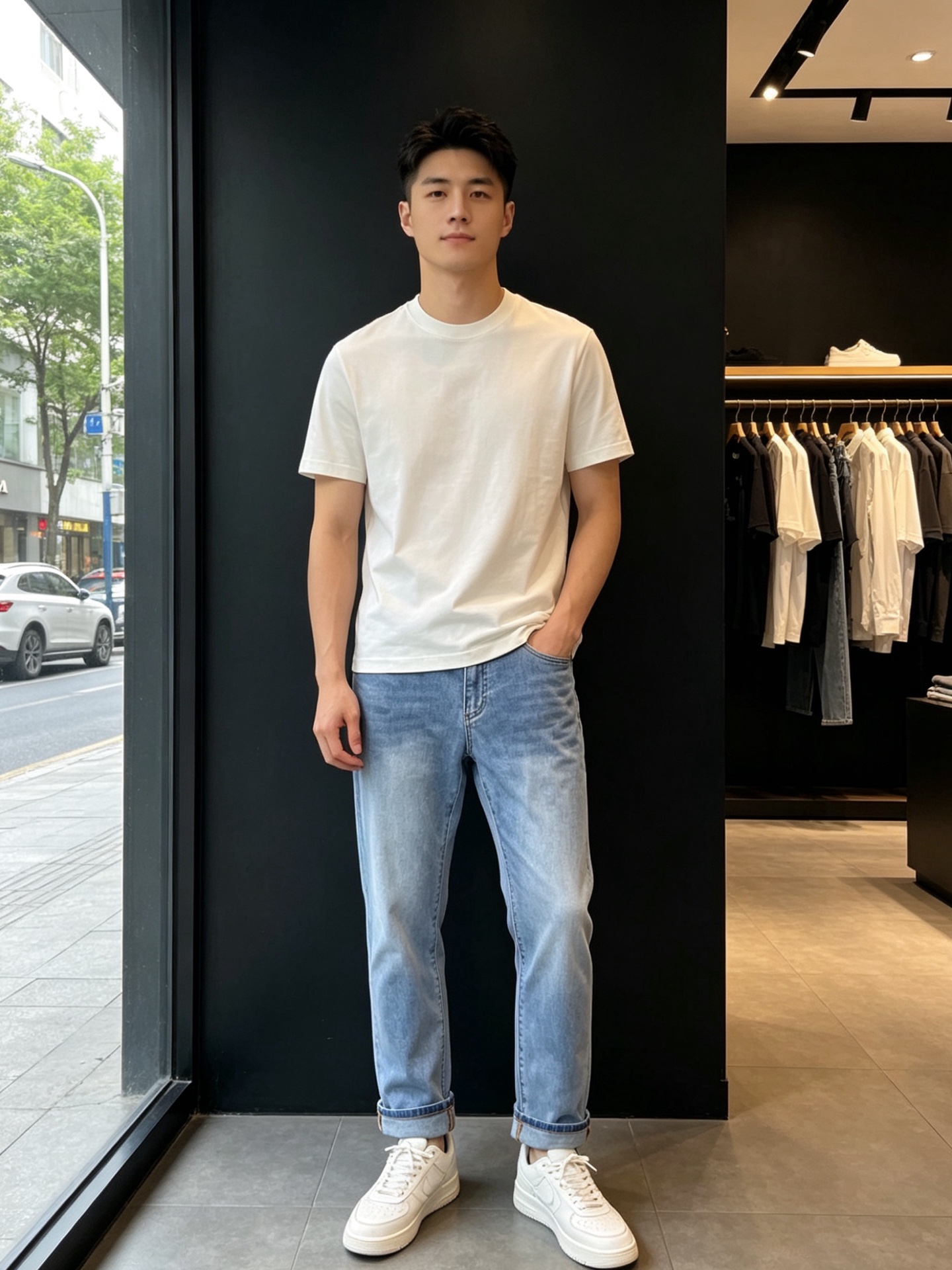 NO:912989,.ZEGNA Zegna's new high-end version of casual jeans is a must-have.  Customized fabrics at the counter are highly breathable and comfortable, with impeccable details. The brand element design concept embodies high quality. Logo pattern, and feels delicate and soft!  It presents a casual cut and the upper body shape is awesome!  Code number 30-38,,zegna,jeans,19860909.ZEGNA杰尼亚砸锅卖铁都要上的新款新款 休闲牛仔裤高端版本！专柜定制面料 透气舒适度高,细节无可挑剔,品牌元素设计理念,体现高品质.logo图案,手感细腻柔软！呈现休闲裁剪,上身版型超赞！码数30-38,,zegna,jeans,,Men's clothing