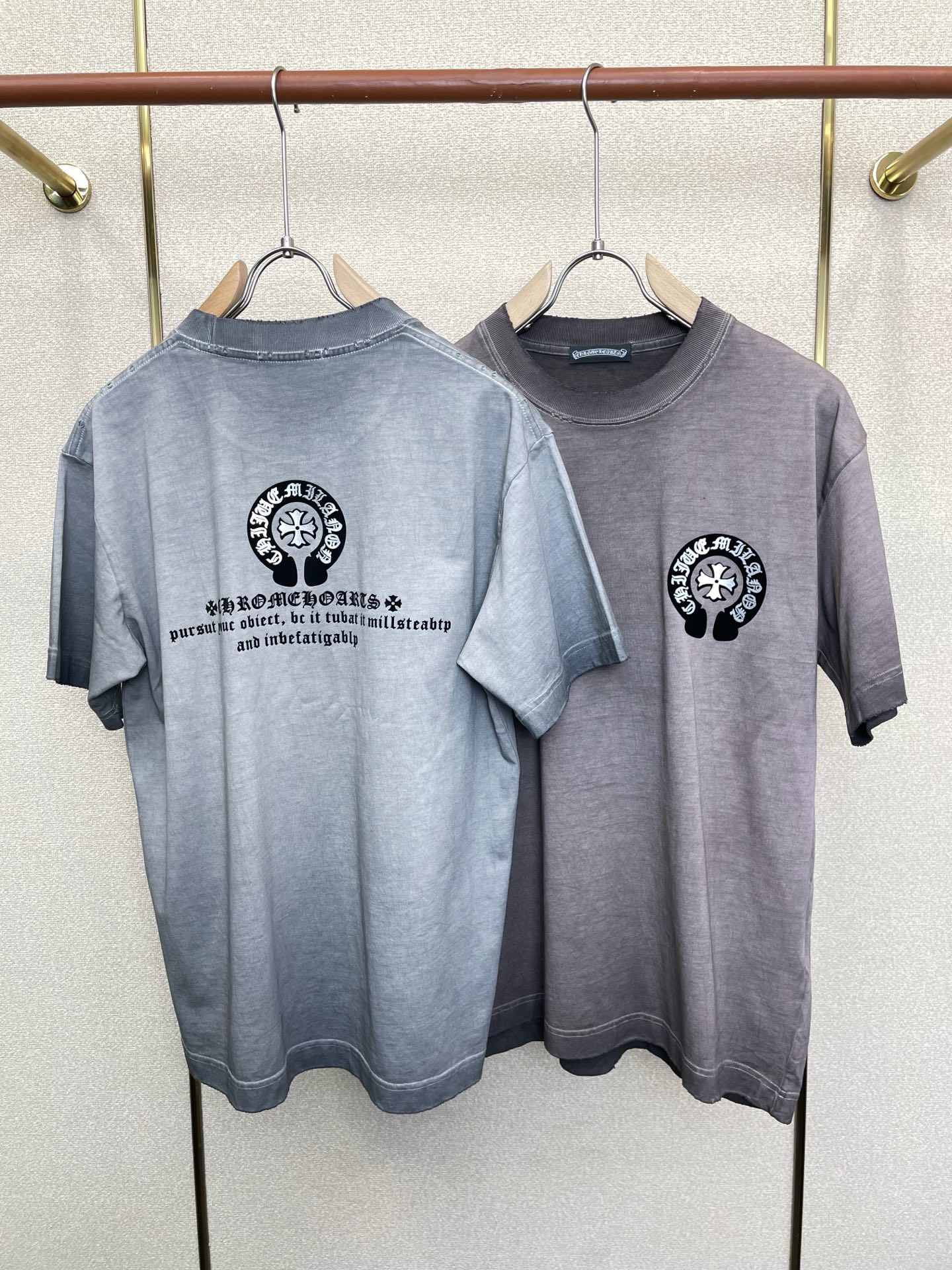 。Chrome hearts克罗心💥砸锅卖铁都要上的新款新款原单男士休闲短袖 高端定制 高端版本 时尚百