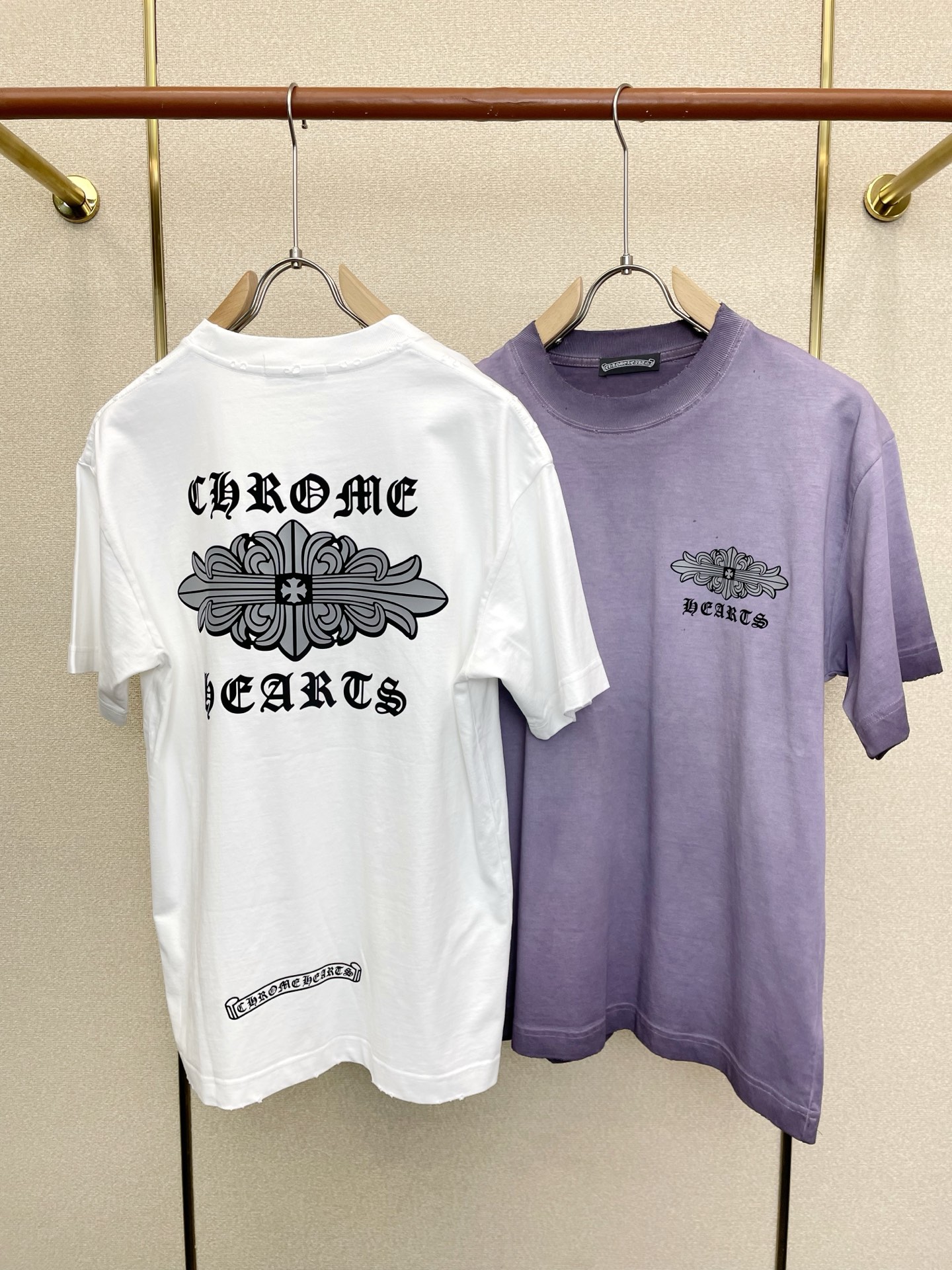 。Chrome hearts克罗心💥砸锅卖铁都要上的新款新款原单男士休闲短袖 高端定制 高端版本 时尚百