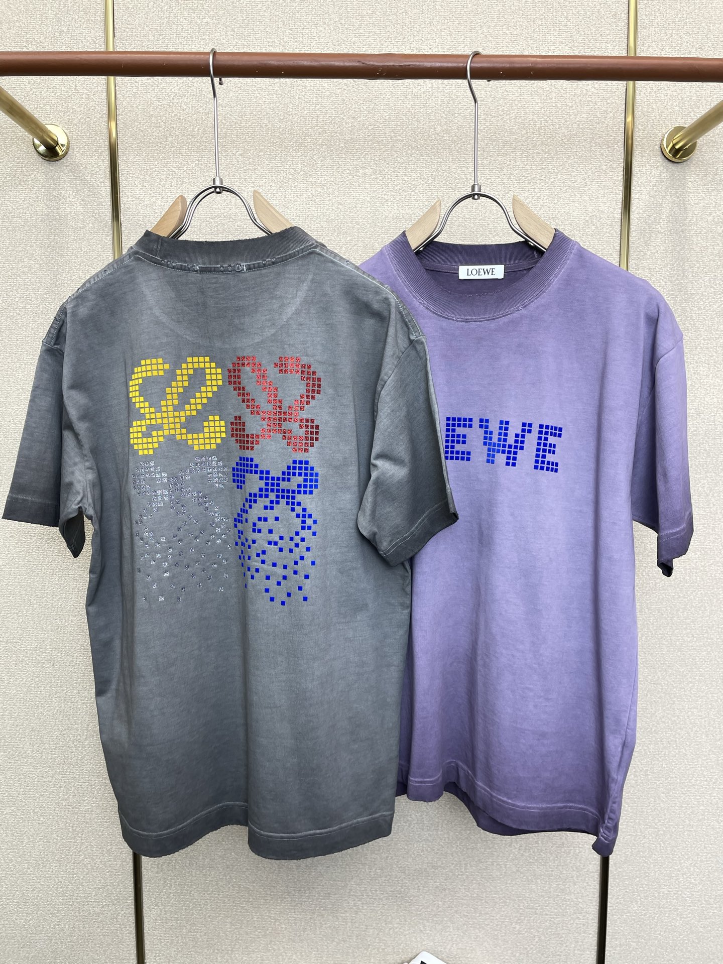 。LOEWE罗意威💥砸锅卖铁都要上的新款新款原单男士休闲短袖 高端定制 高端版本 时尚百搭爆款⚠️⚠️✨