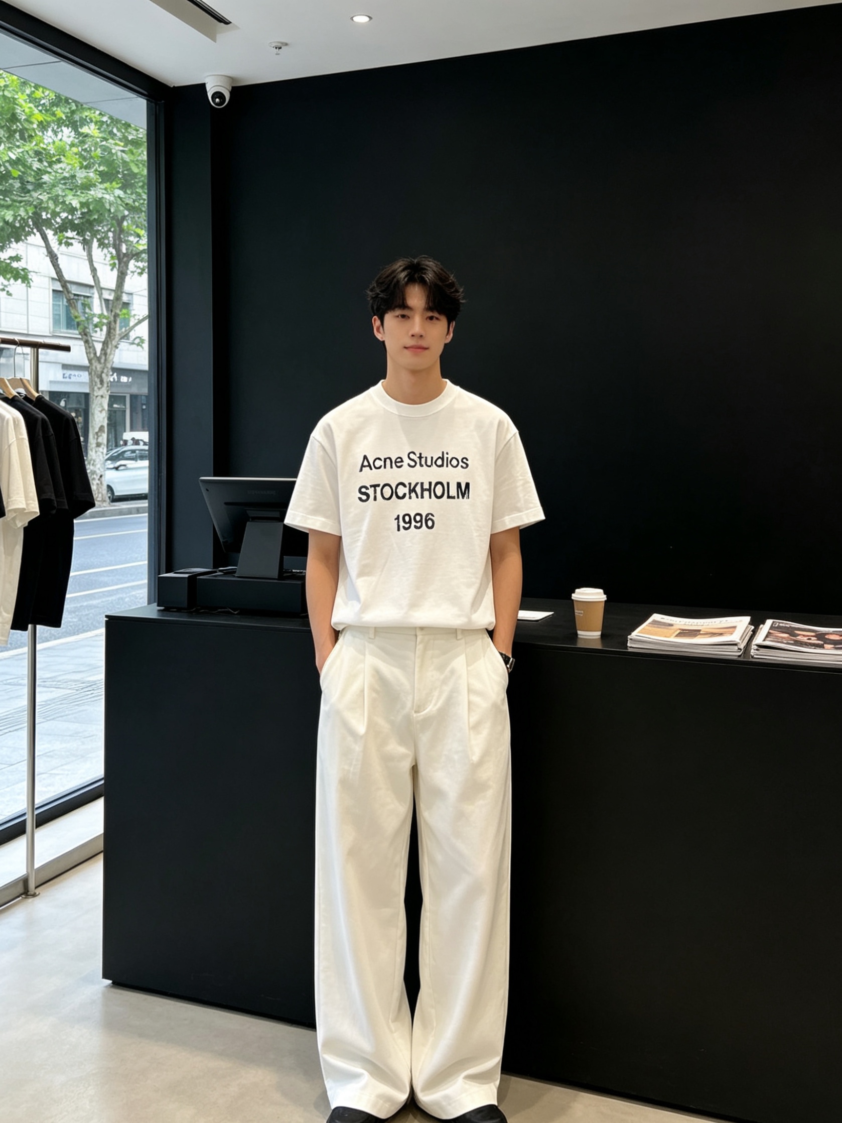 。Acne Studios💥砸锅卖铁都要上的新款新款原单男士休闲短袖 高端定制 高端版本 时尚百搭爆款⚠