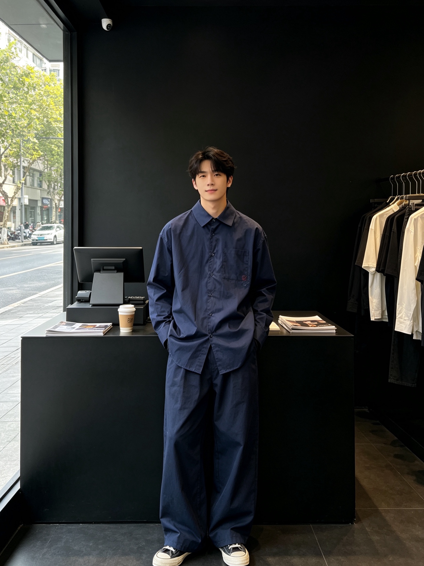 NO:856637,.LOEWE's new original men's casual shirt is a must-have, high-end customization, high-end version, fashionable and versatile, popular imported fabrics, super soft and delicate to the touch, skin-friendly and comfortable to wear, high-end boutique, the upper body is exquisitely made by the OEM, a must-have item for men, complete with three standards, code number 36.38.40.42,,loewe,loewe,shirts,19860909.LOEWE罗意威砸锅卖铁都要上的新款新款原单男士休闲衬衫 高端定制 高端版本 时尚百搭爆款进口面料 手感超柔软细腻 穿着亲肤舒适 高端精品 代工厂精细做上身非常赞 男士必备单品 三标齐全 码数36.38.40.42,,loewe,loewe,shirts,,Men's clothing
