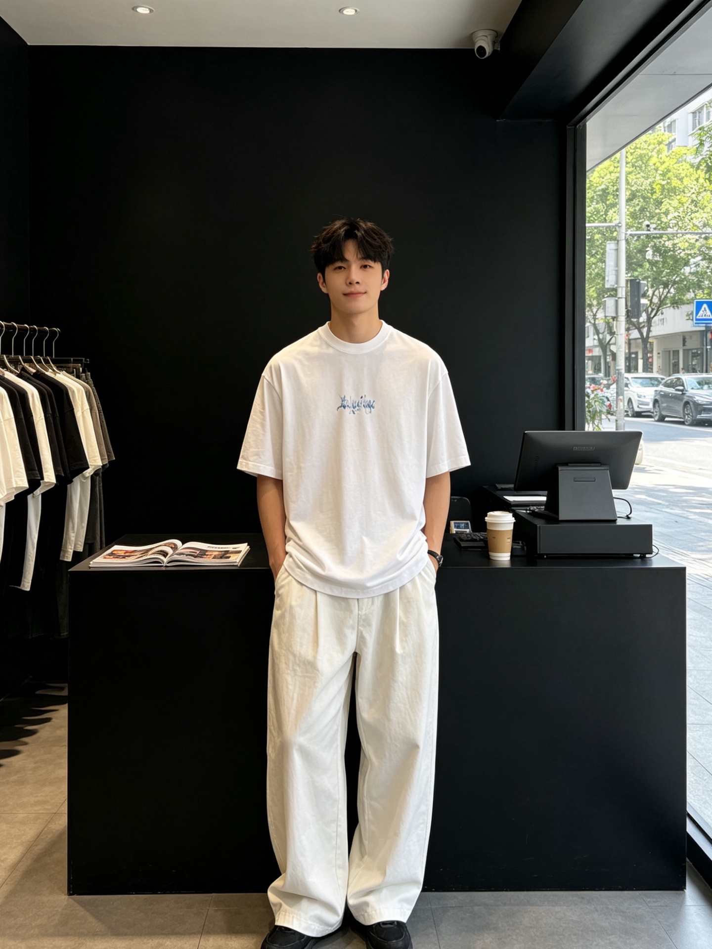 NO:856531,.Balenciaga's new and original men's casual short-sleeves are sold all over the world. High-end customization. High-end version. Fashionable and versatile imported fabrics. Super soft and delicate feel. Skin-friendly and comfortable to wear. High-end boutique. The upper body is finely made by the factory. It is a must-have item for men. Three standards are complete. Size S-XL,,balenciaga,balenciaga,T-shirt,19860909.Balenciaga巴黎世家砸锅卖铁都要上的新款新款原单男士休闲短袖 高端定制 高端版本 时尚百搭爆款进口面料 手感超柔软细腻 穿着亲肤舒适 高端精品 代工厂精细做上身非常赞 男士必备单品 三标齐全 码数S-XL,,balenciaga,balenciaga,T-shirt,,Men's clothing