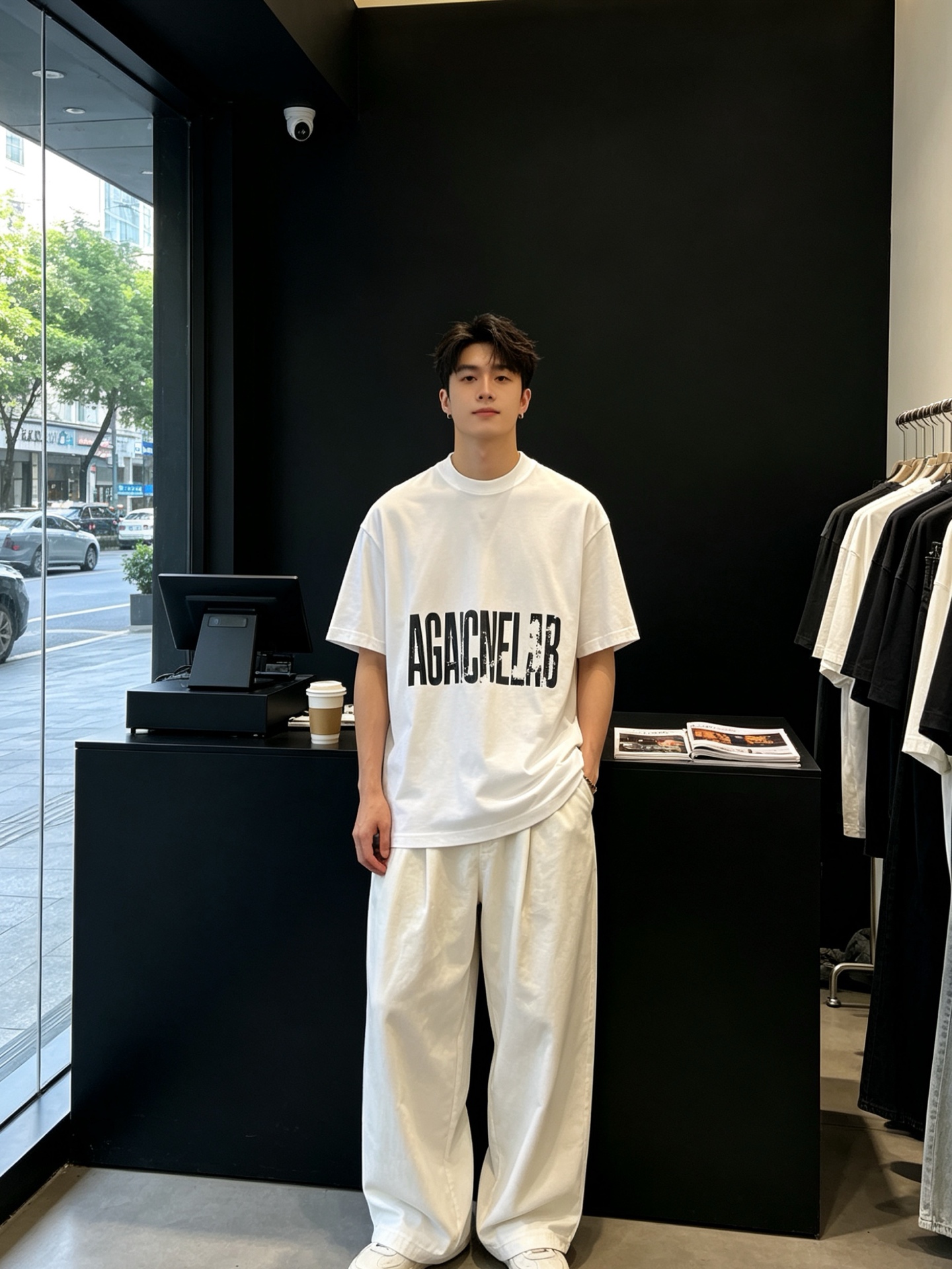 NO:856601,.Balenciaga's new and original men's casual short-sleeves are sold all over the world. High-end customization. High-end version. Fashionable and versatile imported fabrics. Super soft and delicate feel. Skin-friendly and comfortable to wear. High-end boutique. The upper body is finely made by the factory. It is a must-have item for men. Three standards are complete. Size S-XL,,balenciaga,balenciaga,T-shirt,19860909.Balenciaga巴黎世家砸锅卖铁都要上的新款新款原单男士休闲短袖 高端定制 高端版本 时尚百搭爆款进口面料 手感超柔软细腻 穿着亲肤舒适 高端精品 代工厂精细做上身非常赞 男士必备单品 三标齐全 码数S-XL,,balenciaga,balenciaga,T-shirt,,Men's clothing