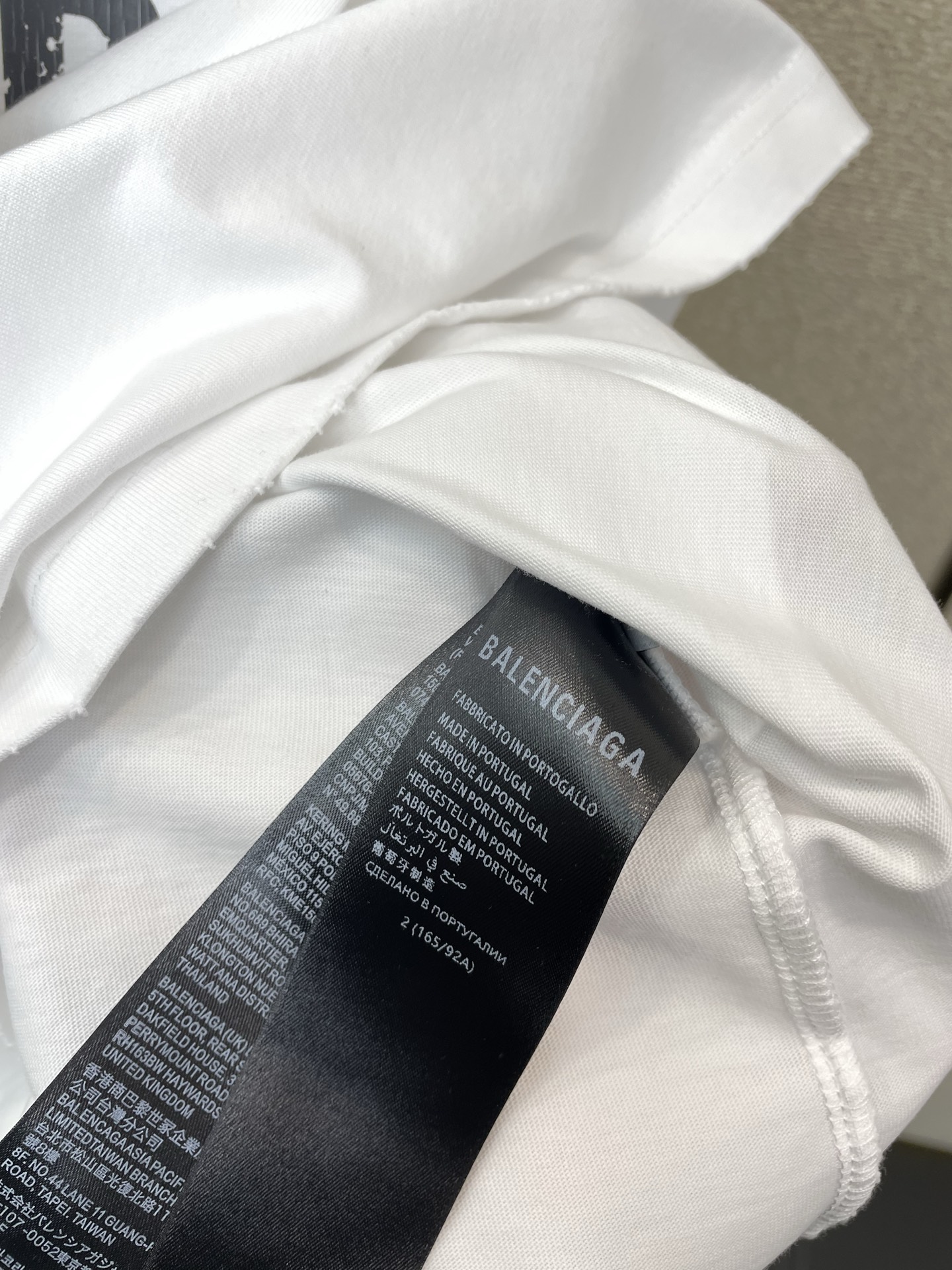 。Balenciaga巴黎世家💥砸锅卖铁都要上的新款新款原单男士休闲短袖 高端定制 高端版本 时尚百搭爆