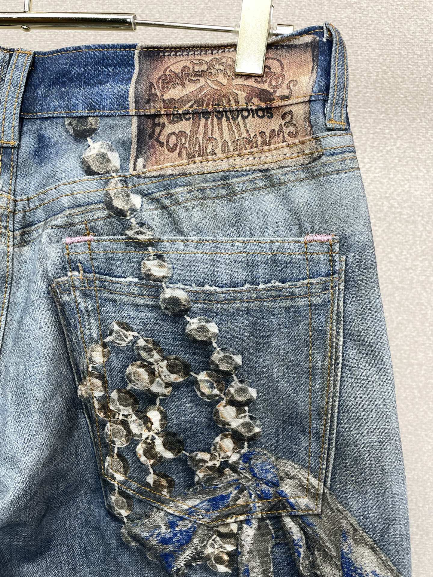 。Acne Studios💥砸锅卖铁都要上的新款新款休闲牛仔阔腿裤 高端版本！独特设计 专柜定制面料 透