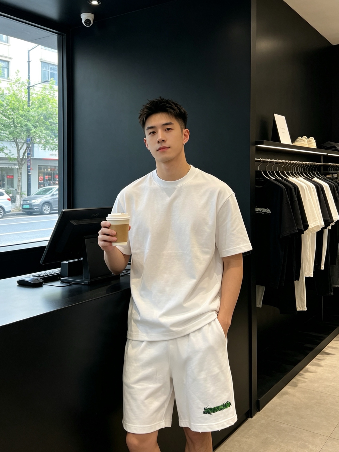NO:868555,.Balenciaga’s new high-end version of casual shorts is a must-have for everyone!  Uniquely designed counter-customized fabrics with high breathability and comfort, impeccable details, brand element design concept, reflecting high quality. It feels delicate and soft!  It presents a casual cut and the upper body shape is awesome!  Size S-XL,,balenciaga,balenciaga,shorts,19860909.Balenciaga巴黎世家砸锅卖铁都要上的新款新款休闲短裤高端版本！独特设计 专柜定制面料 透气舒适度高,细节无可挑剔,品牌元素设计理念,体现高品质.手感细腻柔软！呈现休闲裁剪,上身版型超赞！码数S-XL,,balenciaga,balenciaga,shorts,,Men's clothing