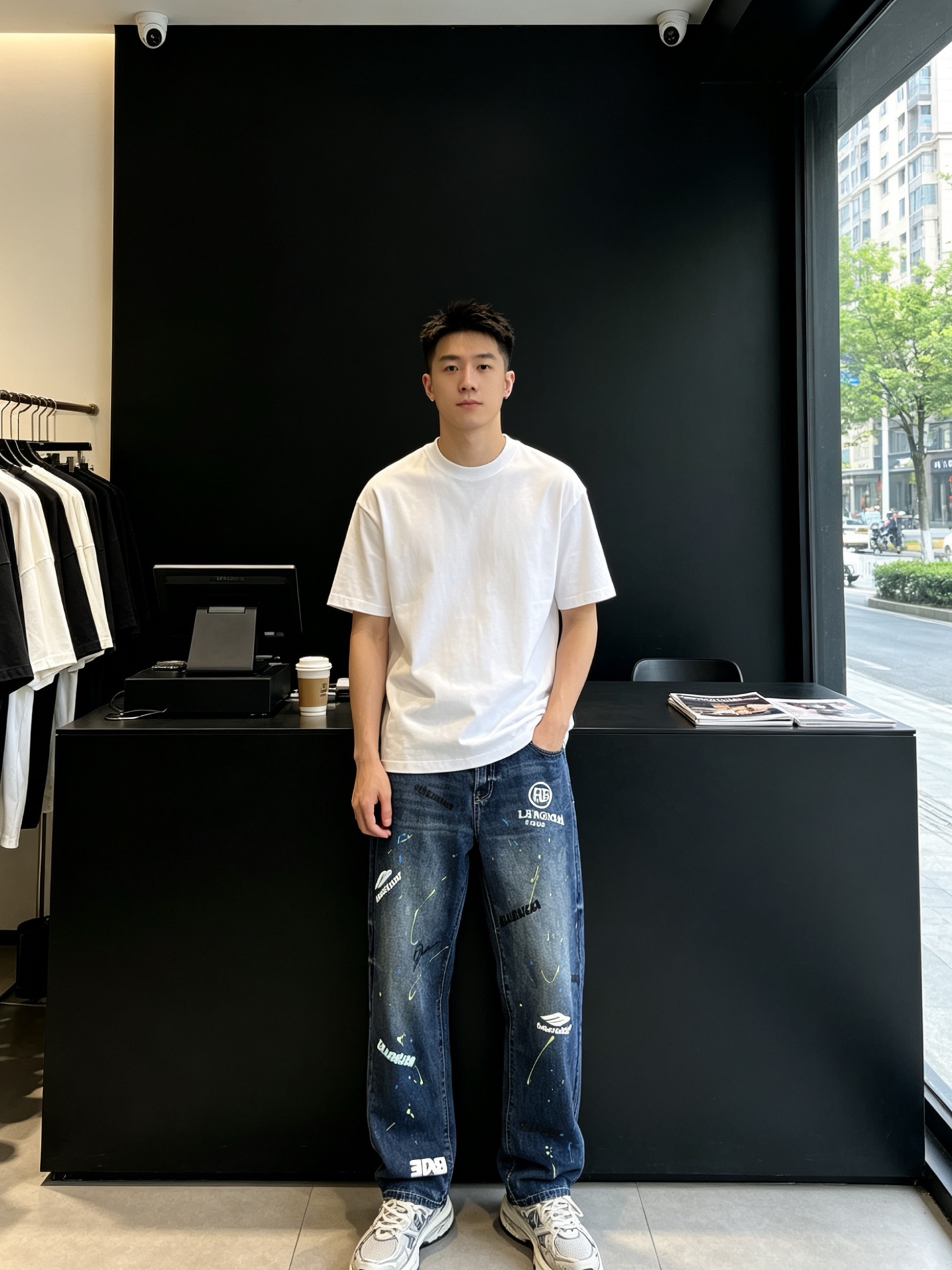 NO:868634,.Balenciaga’s new high-end version of casual jeans is a must-have.  Custom-made fabrics at the counter are highly breathable and comfortable, with impeccable details and brand element design concepts, reflecting high quality. It feels delicate and soft!  It presents a casual cut and the upper body shape is awesome!  Code number: 29-38,,balenciaga,balenciaga,jeans,19860909.Balenciaga巴黎世家砸锅卖铁都要上的新款新款 休闲牛仔裤高端版本！专柜定制面料 透气舒适度高,细节无可挑剔,品牌元素设计理念,体现高品质.手感细腻柔软！呈现休闲裁剪,上身版型超赞！码数: 29-38,,balenciaga,balenciaga,jeans,,Men's clothing