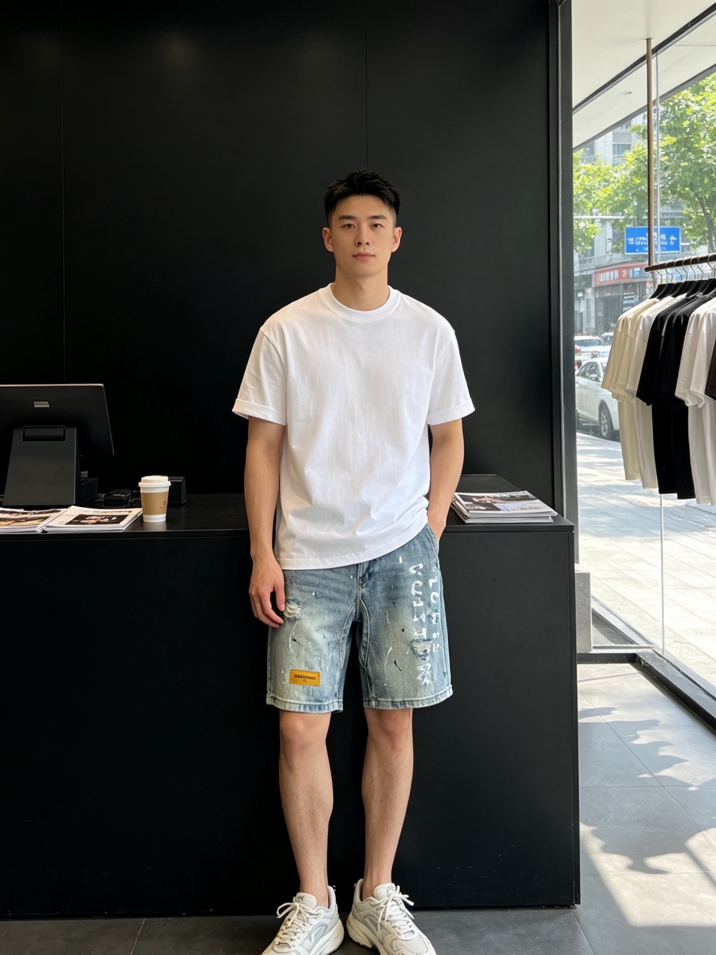 NO:916715,.Louis Vuitton’s new casual denim shorts are a high-end version that everyone has to sell!  Custom-made fabrics at the counter are highly breathable and comfortable, with impeccable details and brand element design concepts, reflecting high quality. It feels delicate and soft!  It presents a casual cut and the upper body shape is awesome!  Code number: 29-38,,louis vuitton,louis vuitton,shorts,19860909.Louis Vuitton路易威登砸锅卖铁都要上的新款新款 休闲牛仔短裤 高端版本！专柜定制面料 透气舒适度高,细节无可挑剔,品牌元素设计理念,体现高品质.手感细腻柔软！呈现休闲裁剪,上身版型超赞！码数: 29-38,,louis vuitton,louis vuitton,shorts,,Men's clothing