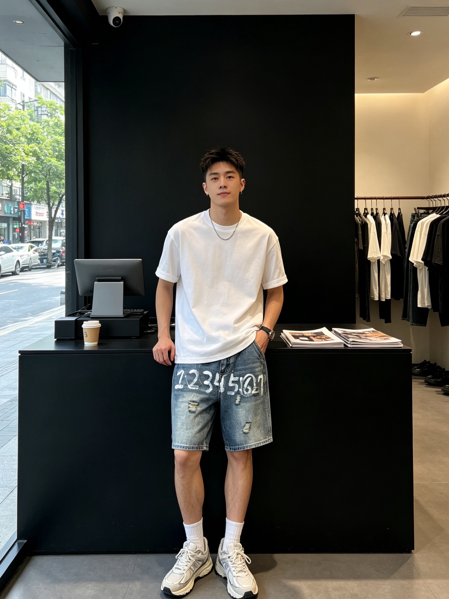 NO:874312,.Masion Margiela Mason Margiela’s new casual denim shorts are the latest high-end version!  Custom-made fabrics at the counter are highly breathable and comfortable, with impeccable details and brand element design concepts, reflecting high quality. It feels delicate and soft!  It presents a casual cut and the upper body shape is awesome!  Code number: 29-38,,masion margiela,shorts,19860909.Masion Margiela梅森马吉拉砸锅卖铁都要上的新款新款 休闲牛仔短裤 高端版本！专柜定制面料 透气舒适度高,细节无可挑剔,品牌元素设计理念,体现高品质.手感细腻柔软！呈现休闲裁剪,上身版型超赞！码数: 29-38,,masion margiela,shorts,,Men's clothing