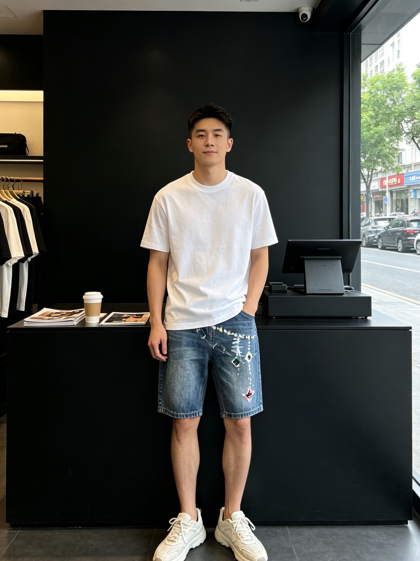 NO:868567,.Louis Vuitton’s new casual denim shorts are a high-end version that everyone has to sell!  Custom-made fabrics at the counter are highly breathable and comfortable, with impeccable details and brand element design concepts, reflecting high quality. It feels delicate and soft!  It presents a casual cut and the upper body shape is awesome!  Code number: 29-38,,louis vuitton,louis vuitton,shorts,19860909.Louis Vuitton路易威登砸锅卖铁都要上的新款新款 休闲牛仔短裤 高端版本！专柜定制面料 透气舒适度高,细节无可挑剔,品牌元素设计理念,体现高品质.手感细腻柔软！呈现休闲裁剪,上身版型超赞！码数: 29-38,,louis vuitton,louis vuitton,shorts,,Men's clothing