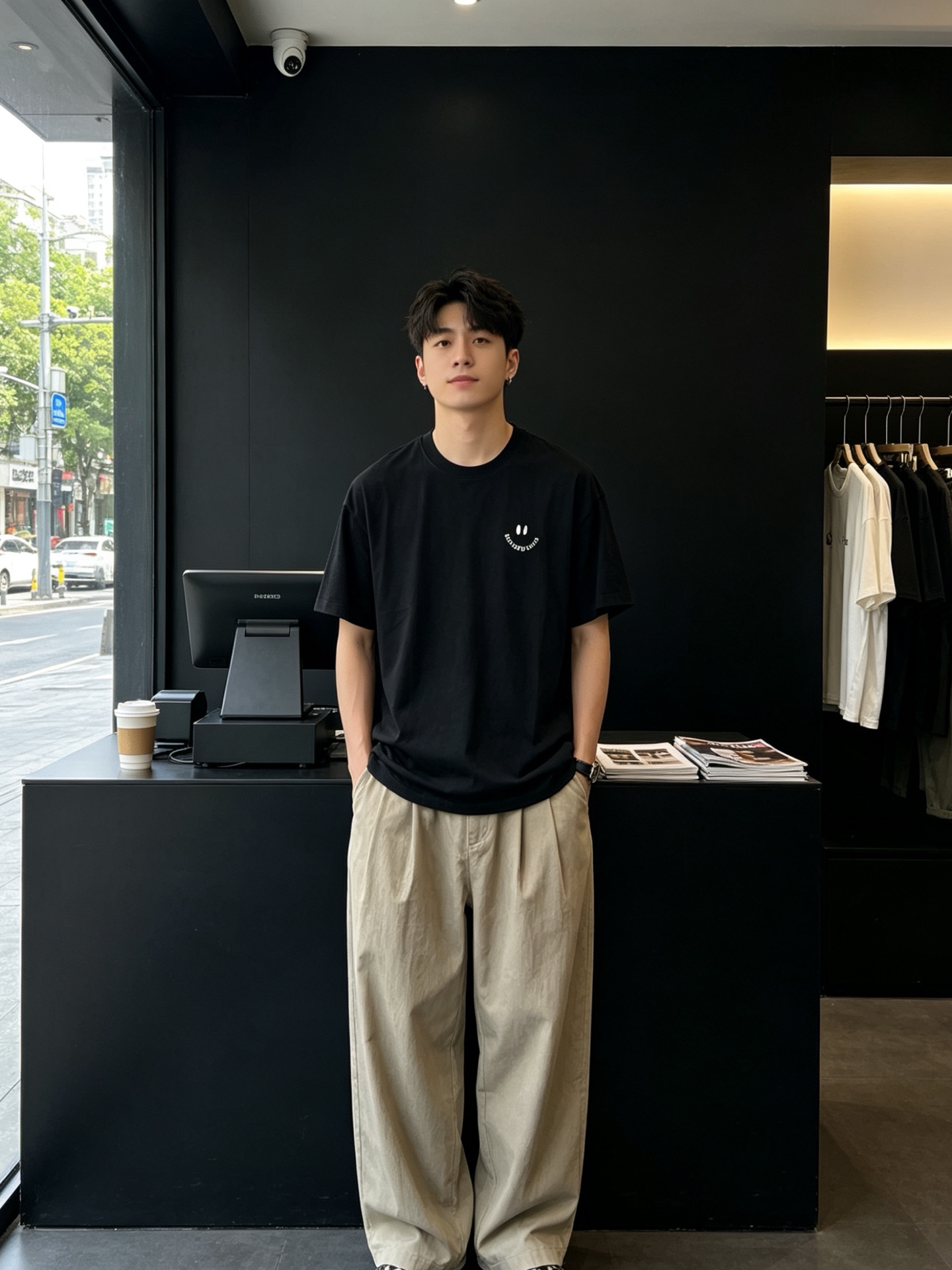 NO:868683,.Acne Studios sells the best new original men's casual short-sleeves. High-end customization. High-end version. Fashionable and versatile imported fabrics. Super soft and delicate feel. Skin-friendly and comfortable to wear. High-end boutique. The upper body is finely made by the OEM. It is a must-have item for men. Three standards are complete. Size M-3XL,,acne studios, dior, T-shirt,19860909.Acne Studios砸锅卖铁都要上的新款新款原单男士休闲短袖 高端定制 高端版本 时尚百搭爆款进口面料 手感超柔软细腻 穿着亲肤舒适 高端精品 代工厂精细做上身非常赞 男士必备单品 三标齐全 码数M-3XL,,acne studios,dior,T-shirt,,Men's clothing