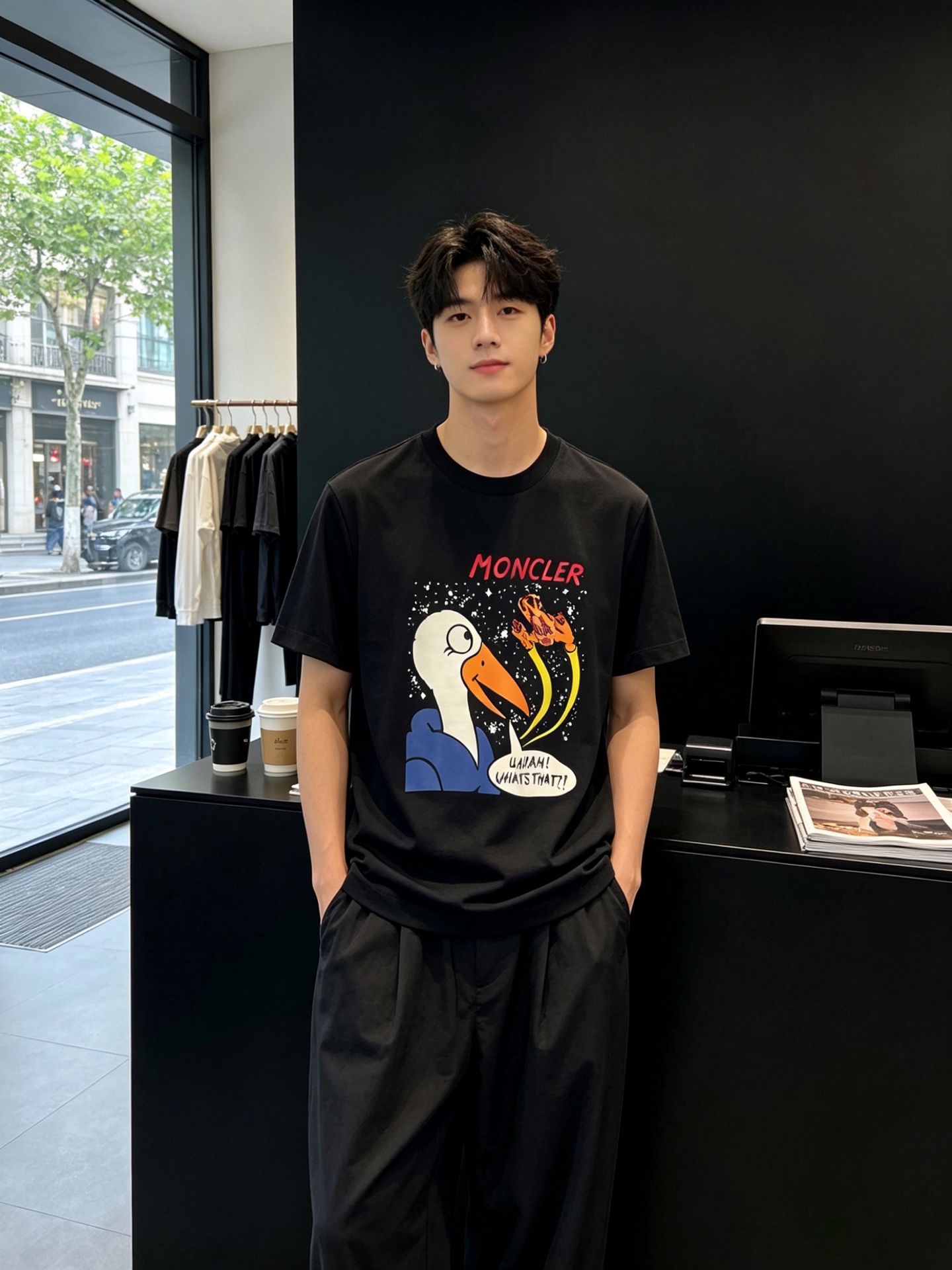 。Moncler蒙口💥砸锅卖铁都要上的新款新款原单男士休闲短袖 高端定制 高端版本 时尚百搭爆款⚠️⚠️