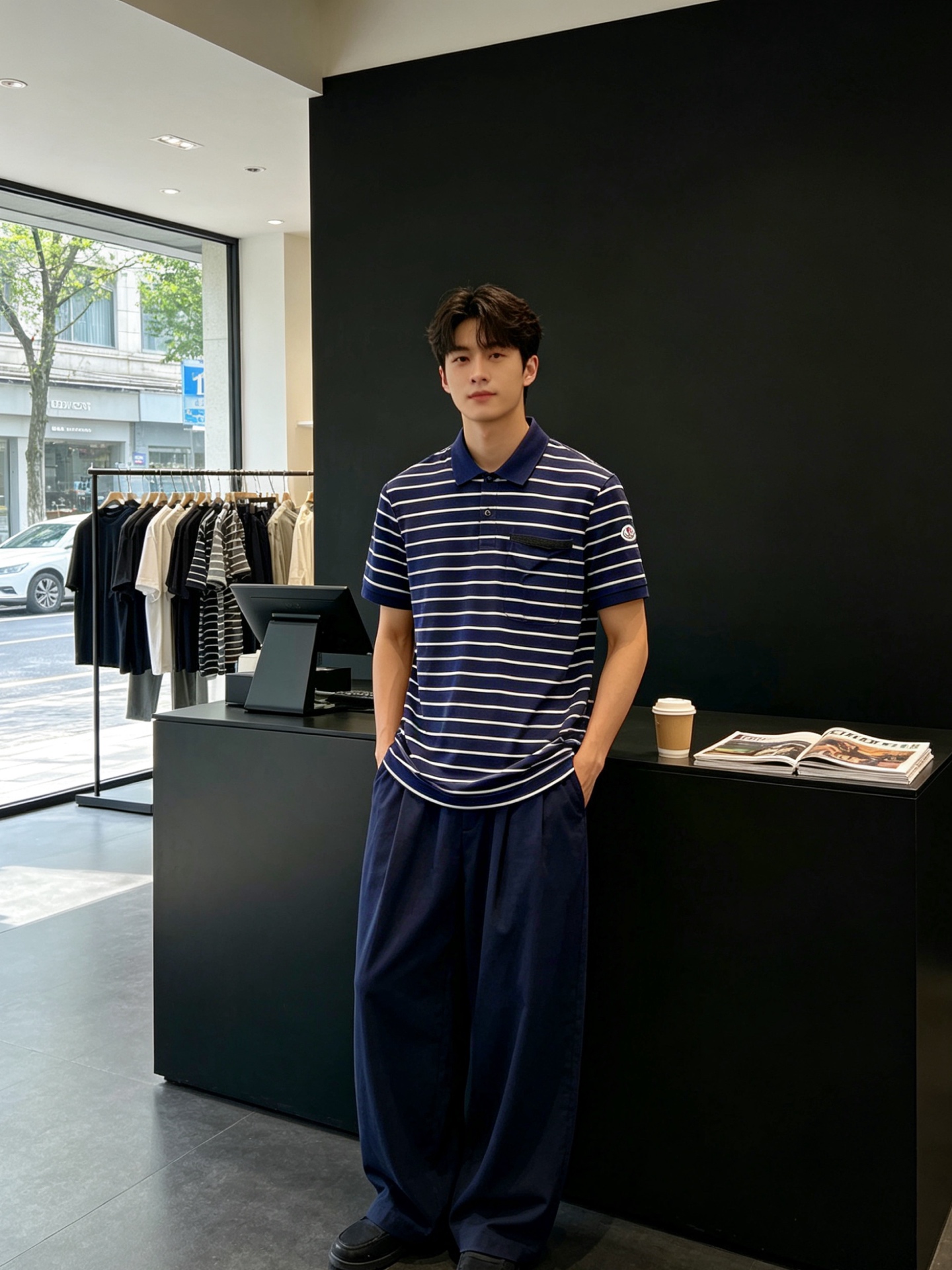 NO:874411,.Moncler's new and original men's casual short-sleeve, high-end customized, high-end version, fashionable and versatile imported fabrics, super soft and delicate to the touch, skin-friendly and comfortable to wear, high-end boutique, the upper body is exquisitely made by the factory, a must-have item for men, complete with three standards, size M-3XL, Moncler, T-shirt,19860909.Moncler蒙口砸锅卖铁都要上的新款新款原单男士休闲短袖 高端定制 高端版本 时尚百搭爆款进口面料 手感超柔软细腻 穿着亲肤舒适 高端精品 代工厂精细做上身非常赞 男士必备单品 三标齐全 码数M-3XL,,Moncler,T-shirt,,Men's clothing