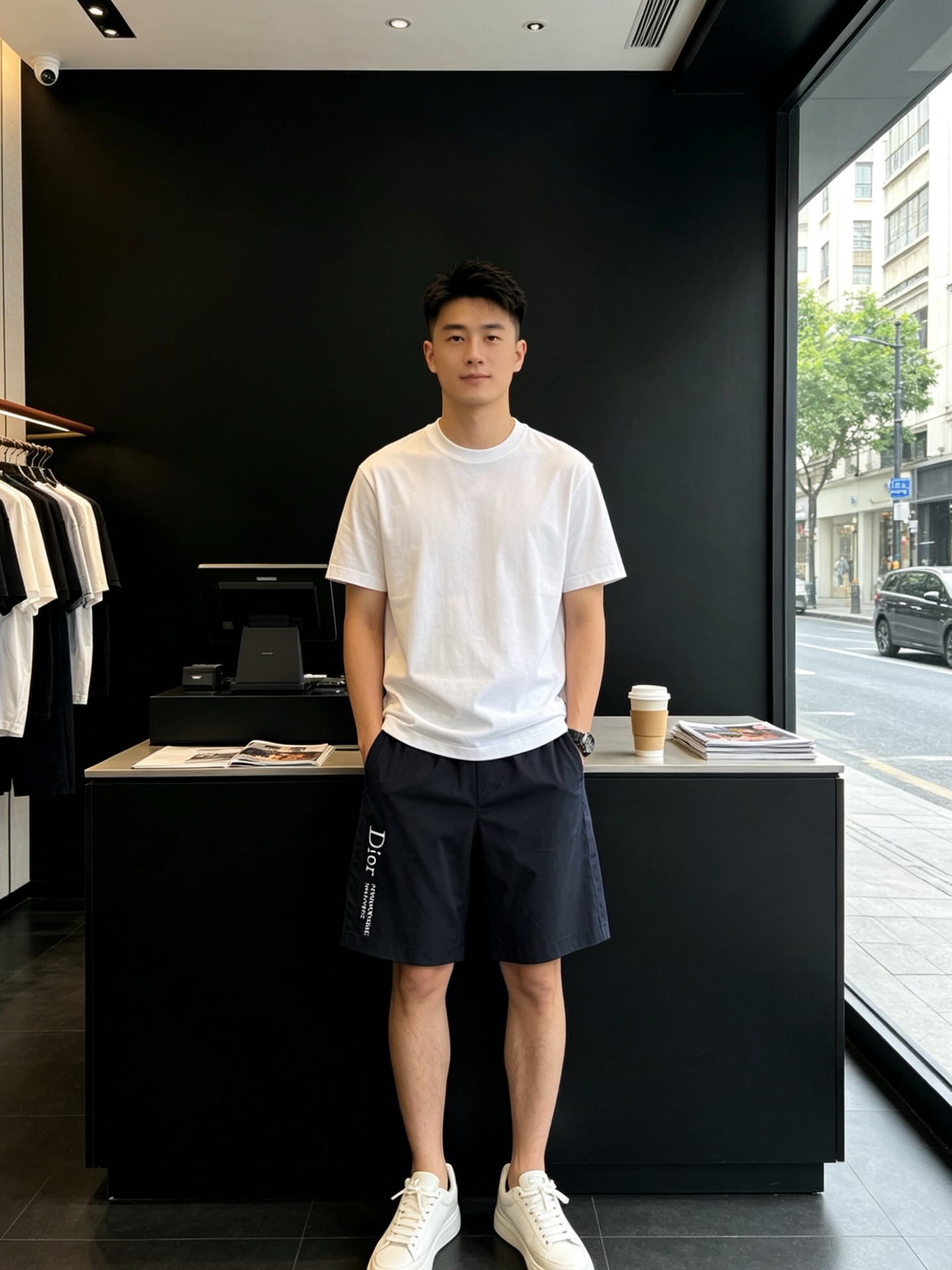 NO:874298,.Dior Dior's new and popular men's casual shorts are high-end custom-made casual shorts with side zipper pockets and letter embroidery. High-end version. Fashionable and versatile imported fabrics. Super soft and delicate feel. Skin-friendly and comfortable to wear. High-end boutique. The upper body is exquisitely made by the OEM. A must-have item for men. Complete with three labels. Code number 46.48.50.52,, dior, dior, shorts,19860909.Dior迪奥砸锅卖铁都要上的新款新款原单男士休闲短裤侧面拉链口袋字母刺绣休闲短裤高端定制 高端版本 时尚百搭爆款进口面料 手感超柔软细腻 穿着亲肤舒适 高端精品 代工厂精细做上身非常赞 男士必备单品 三标齐全 码数46.48.50.52,,dior,dior,shorts,,Men's clothing