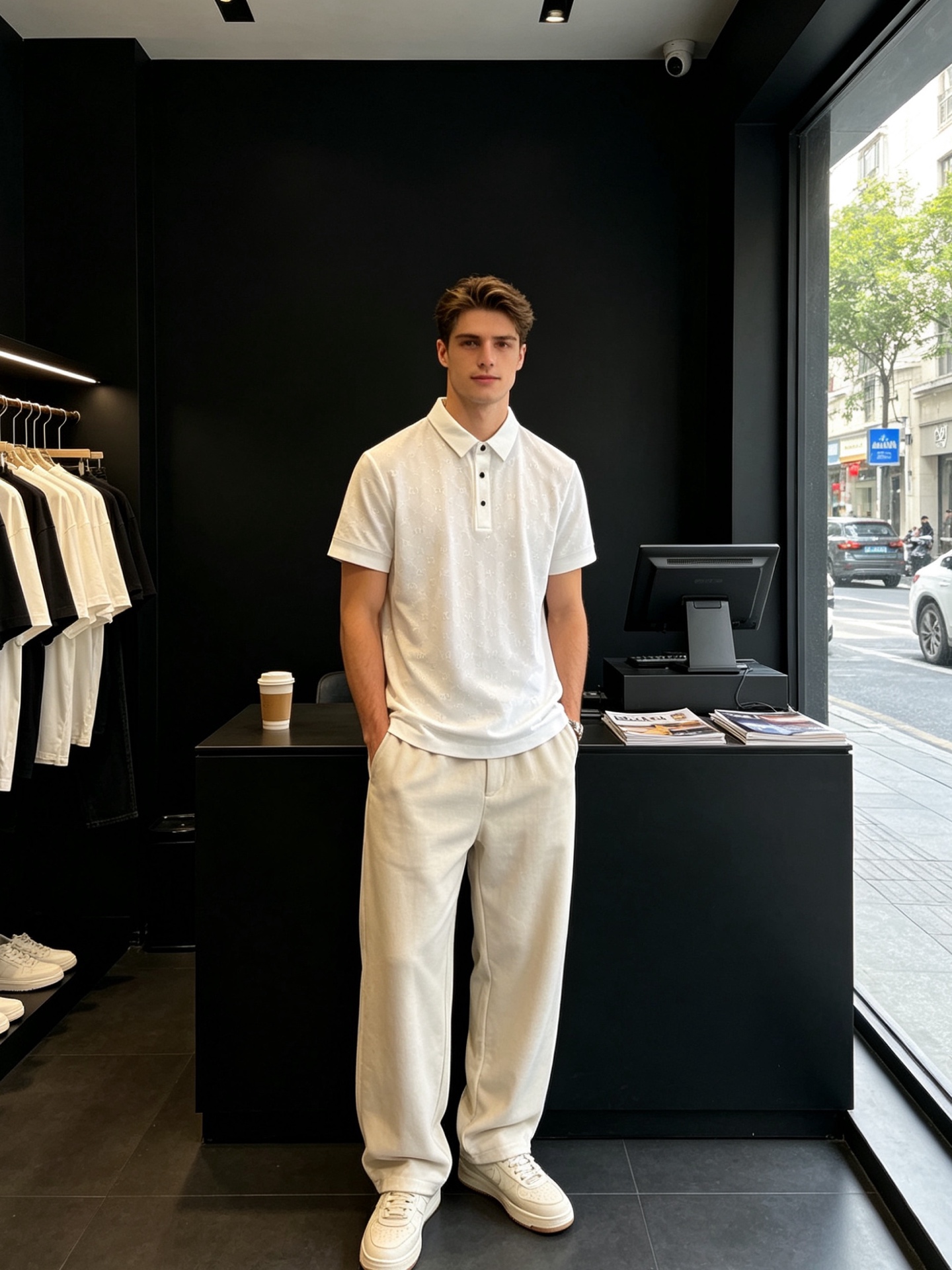 NO:916738,.Balenciaga's new and original men's casual short-sleeves are sold at all times. High-end customization. High-end version. Fashionable and versatile imported fabrics. Super soft and delicate feel. Skin-friendly and comfortable to wear. High-end boutique. The upper body is exquisitely made by the factory. A must-have item for men. Three standards are complete. Size M-3XL,,balenciaga,balenciaga,T-shirt,19860909.Balenciaga巴黎世家砸锅卖铁都要上的新款新款原单男士休闲短袖 高端定制 高端版本 时尚百搭爆款进口面料 手感超柔软细腻 穿着亲肤舒适 高端精品 代工厂精细做上身非常赞 男士必备单品 三标齐全 码数M-3XL,,balenciaga,balenciaga,T-shirt,,Men's clothing