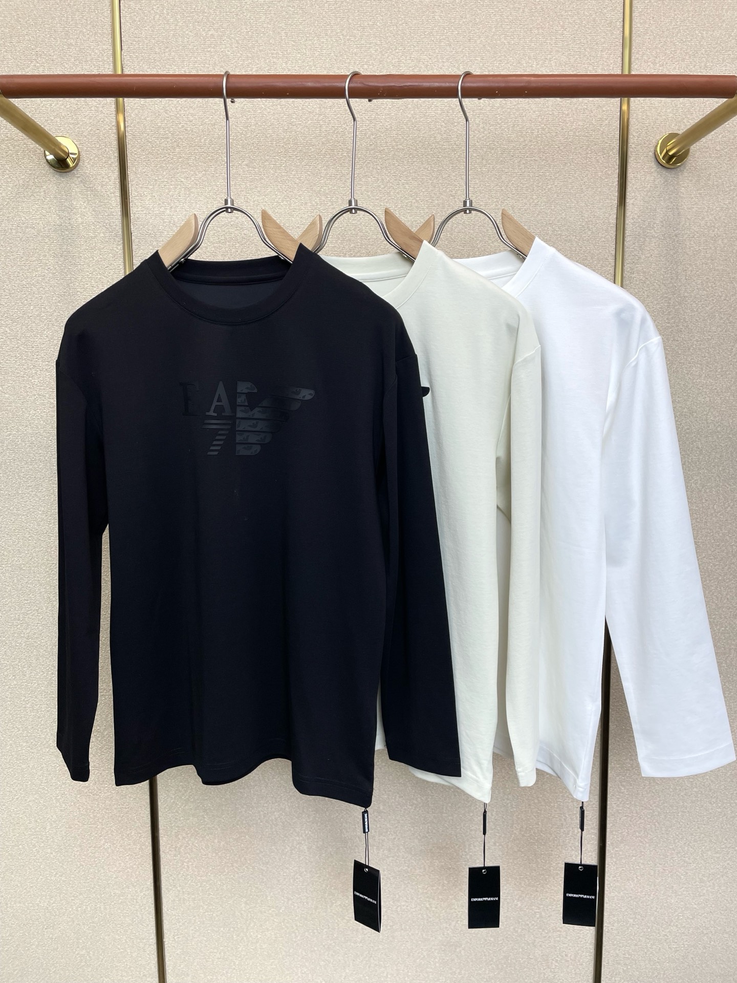 ARMANI阿玛尼💥砸锅卖铁都要上的新款新款原单男士休闲长袖 高端定制 高端版本 时尚百搭爆款⚠️⚠️✨