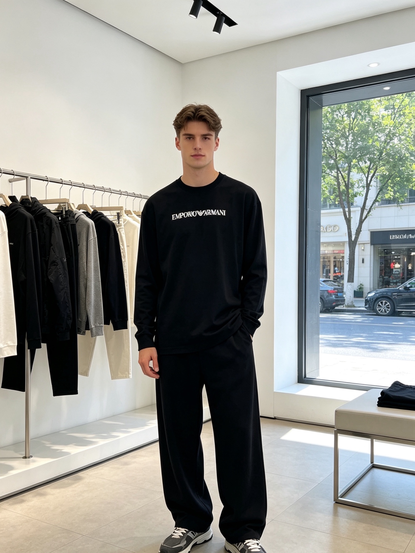 NO:916720,.ARMANI is a must-have new model of original men's casual long sleeves. High-end customization. High-end version. Fashionable and versatile imported fabrics. Super soft and delicate feel. Skin-friendly and comfortable to wear. High-end boutique. The upper body is exquisitely made by the OEM. A must-have item for men. Three complete standards. Size M-6XL,,armani,armani,19860909.ARMANI阿玛尼砸锅卖铁都要上的新款新款原单男士休闲长袖 高端定制 高端版本 时尚百搭爆款进口面料 手感超柔软细腻 穿着亲肤舒适 高端精品 代工厂精细做上身非常赞 男士必备单品 三标齐全 码数M-6XL,,armani,armani,,Men's clothing