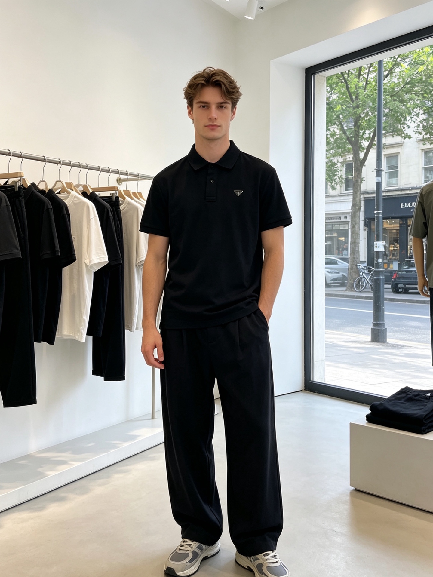 NO:874475,.Prada’s new and popular men’s casual short-sleeved original model, high-end customization, high-end version, fashionable and versatile imported fabrics, super soft and delicate to the touch, skin-friendly and comfortable to wear, high-end boutique, exquisite upper body made by the factory, very good, a must-have item for men, complete with three standards, code number 48-56,, prada, prada, T-shirt,19860909.Prada普拉达砸锅卖铁都要上的新款新款原单男士休闲短袖 高端定制 高端版本 时尚百搭爆款进口面料 手感超柔软细腻 穿着亲肤舒适 高端精品 代工厂精细做上身非常赞 男士必备单品 三标齐全 码数48-56,,prada,prada,T-shirt,,Men's clothing