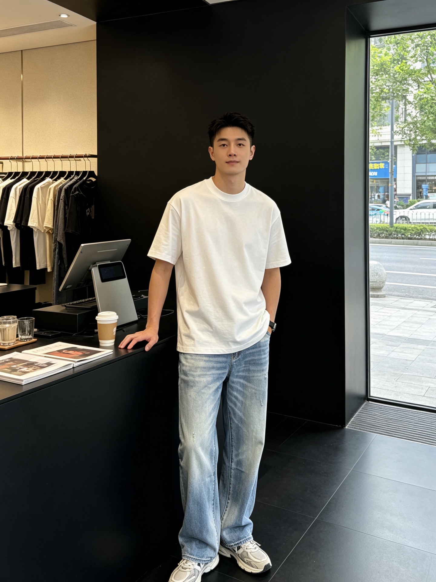 NO:874273,.Prada’s new high-end version of casual jeans is a must-have for everyone!  Custom-made fabrics at the counter are highly breathable and comfortable, with impeccable details and brand element design concepts, reflecting high quality. It feels delicate and soft!  It presents a casual cut and the upper body shape is awesome!  Code number 30-38,,prada,prada,jeans,19860909.Prada普拉达砸锅卖铁都要上的新款新款休闲牛仔裤高端版本！专柜定制面料 透气舒适度高,细节无可挑剔,品牌元素设计理念,体现高品质.手感细腻柔软！呈现休闲裁剪,上身版型超赞！码数30-38,,prada,prada,jeans,,Men's clothing