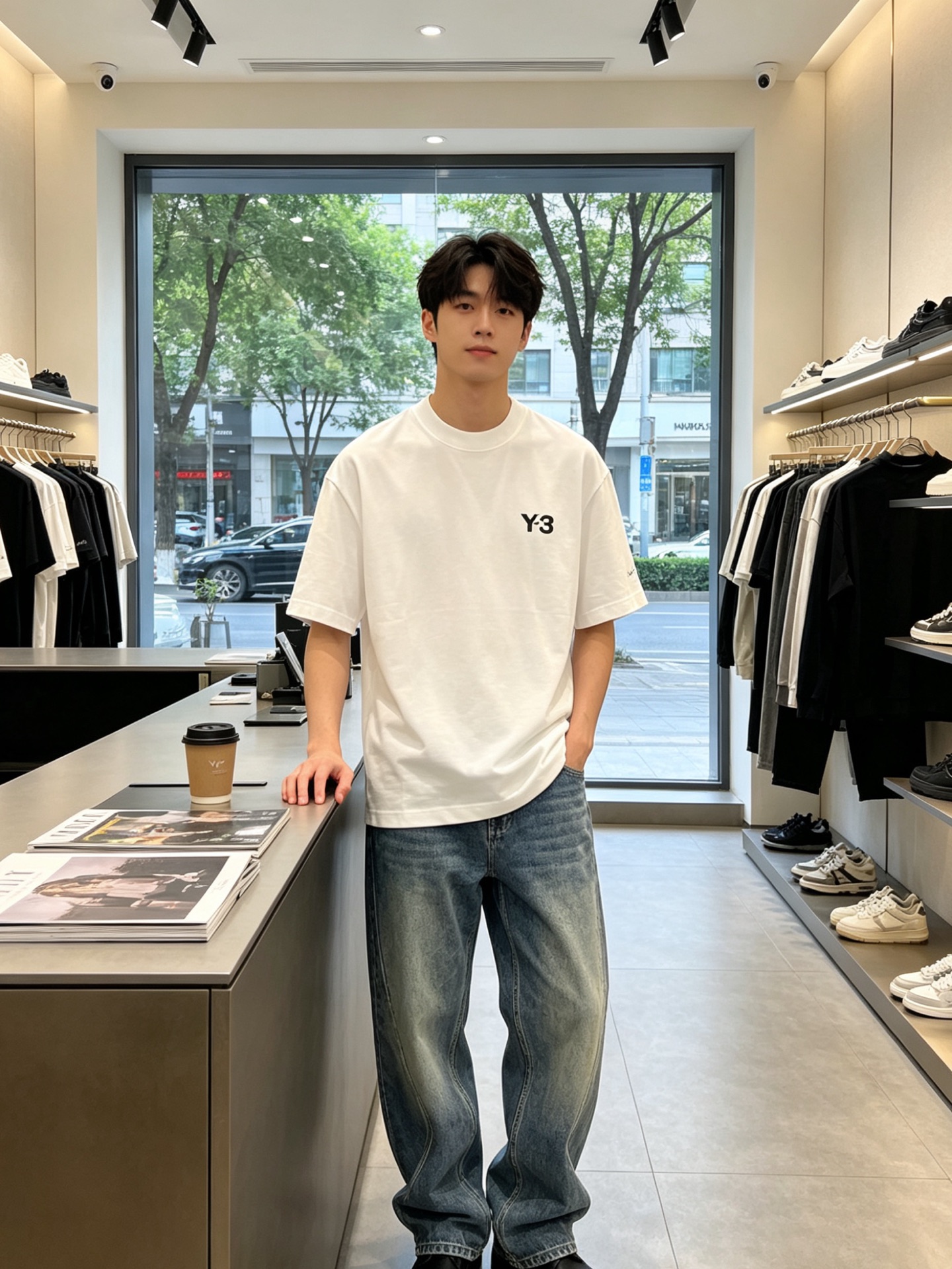NO:916729,.Y-3 Yohji Yamamoto’s new and original men’s casual short-sleeve, high-end customized, high-end version, fashionable and versatile imported fabrics, super soft and delicate to the touch, skin-friendly and comfortable to wear, high-end boutique, exquisite upper body made by the factory, very good, a must-have item for men, complete with three standards, size M-2XL,, T-shirt,19860909.Y-3山本耀司砸锅卖铁都要上的新款新款原单男士休闲短袖 高端定制 高端版本 时尚百搭爆款进口面料 手感超柔软细腻 穿着亲肤舒适 高端精品 代工厂精细做上身非常赞 男士必备单品 三标齐全 码数M-2XL,,T-shirt,,Men's clothing