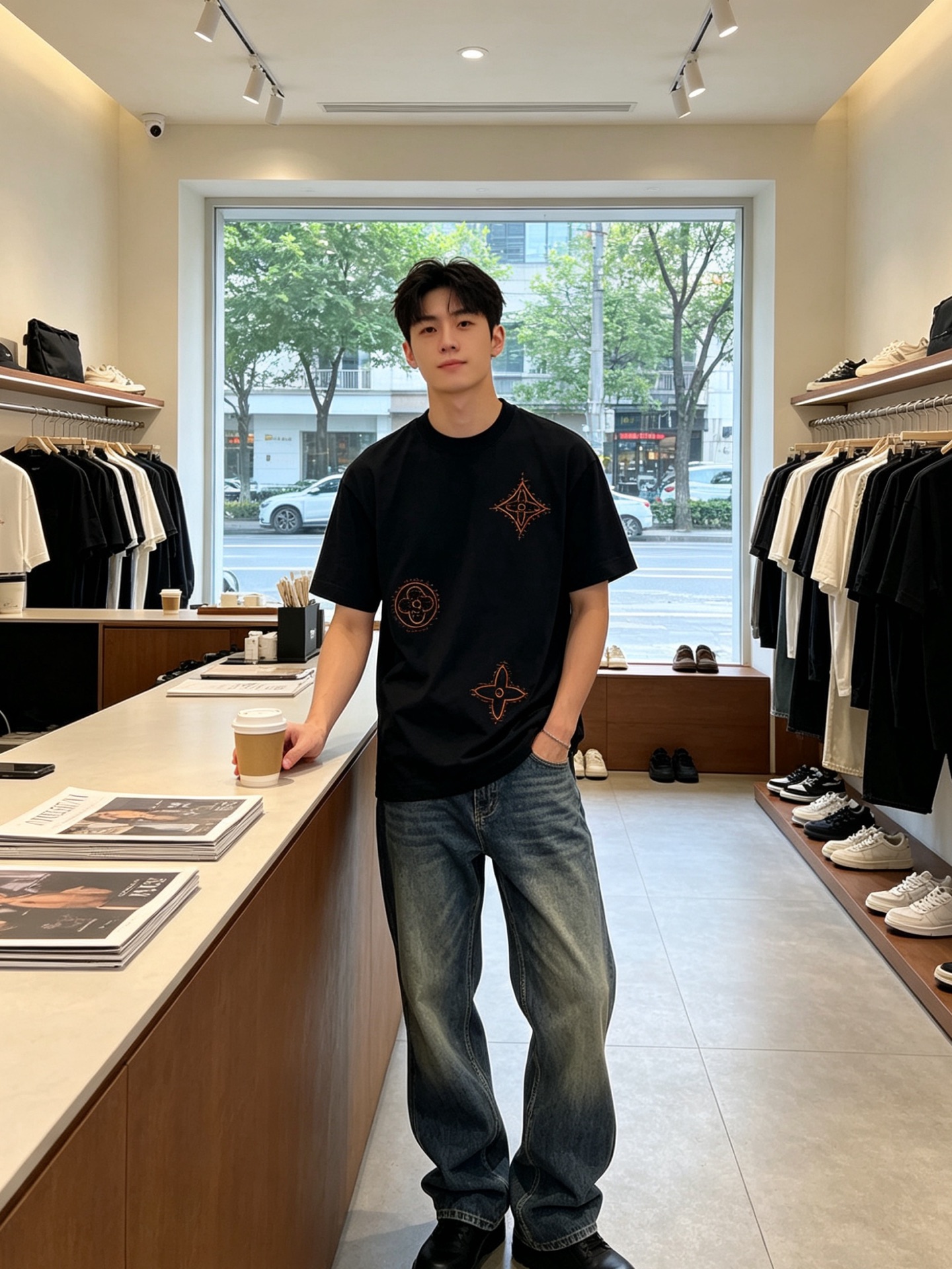 NO:916741,.Louis Vuitton is a must-have new model. Original men's casual short-sleeves. High-end customization. High-end version. Fashionable and versatile imported fabrics. Super soft and delicate feel. Skin-friendly and comfortable to wear. High-end boutique. The upper body is exquisitely made by the factory. Men's must-have items. Three labels are complete. Size S-2XL, Louis Vuitton, Louis Vuitton, T-shirt,19860909.Louis Vuitton路易威登砸锅卖铁都要上的新款新款原单男士休闲短袖 高端定制 高端版本 时尚百搭爆款进口面料 手感超柔软细腻 穿着亲肤舒适 高端精品 代工厂精细做上身非常赞 男士必备单品 三标齐全 码数S-2XL,,louis vuitton,louis vuitton,T-shirt,,Men's clothing
