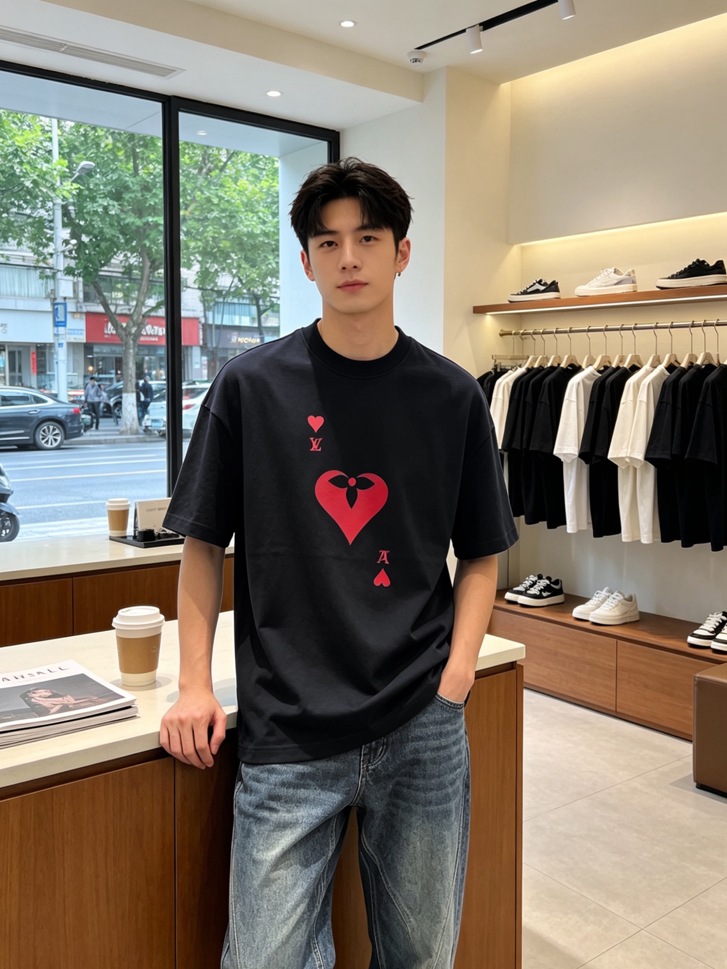 NO:916759,.Louis Vuitton’s new and popular men’s casual short-sleeve originals. High-end customization. High-end version. Fashionable and versatile imported fabrics. Super soft and delicate feel. Skin-friendly and comfortable to wear. High-end boutique. The upper body is exquisitely made by the factory. Men’s must-have items. Three standards are complete. Size M-3XL, Louis Vuitton, Louis Vuitton, T-shirt,19860909.Louis Vuitton路易威登砸锅卖铁都要上的新款新款原单男士休闲短袖 高端定制 高端版本 时尚百搭爆款进口面料 手感超柔软细腻 穿着亲肤舒适 高端精品 代工厂精细做上身非常赞 男士必备单品 三标齐全 码数M-3XL,,louis vuitton,louis vuitton,T-shirt,,Men's clothing