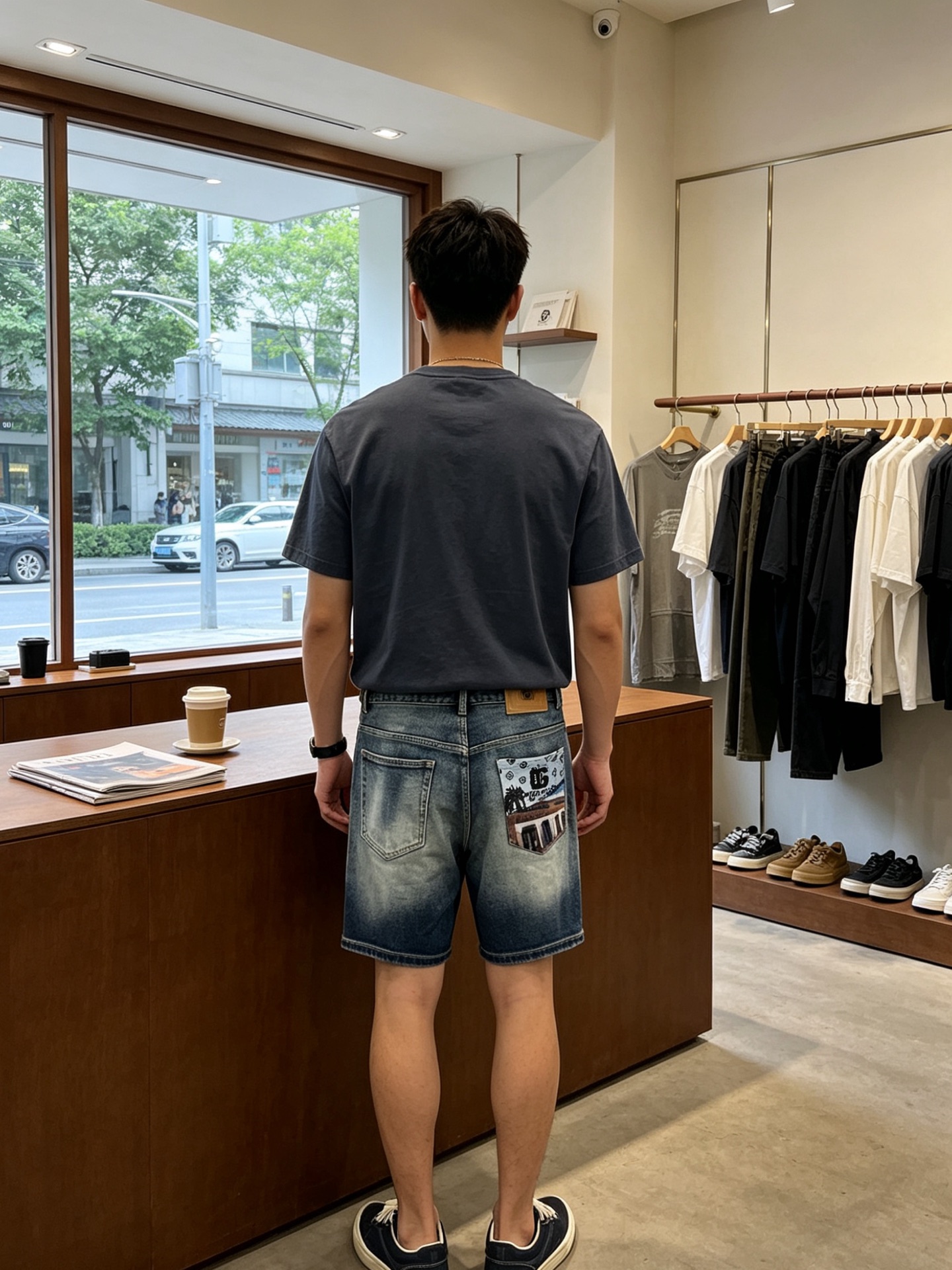 。Dolce&Gabbana杜嘉班纳💥砸锅卖铁都要上的新款新款休闲牛仔短裤🩳高端版本！专柜定制面料 透气