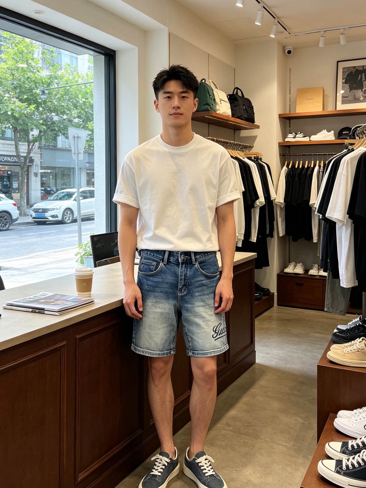 NO:856680,.Gucci exclusively offers high-end versions of new casual denim shorts!  Custom-made fabrics at the counter are highly breathable and comfortable, with impeccable details and brand element design concepts, reflecting high quality. It feels delicate and soft!  It presents a casual cut and the upper body shape is awesome!  Size 28-38,,gucci,gucci,shorts,19860909.Gucci古驰独家专供新款休闲牛仔短裤高端版本！专柜定制面料 透气舒适度高,细节无可挑剔,品牌元素设计理念,体现高品质.手感细腻柔软！呈现休闲裁剪,上身版型超赞！码数28-38,,gucci,gucci,shorts,,Men's clothing