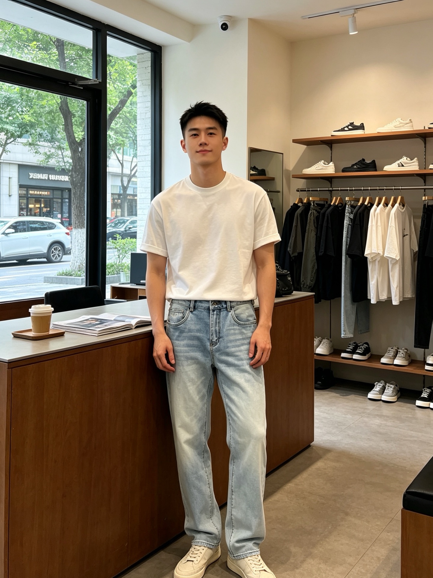 NO:856619,.Dior exclusively offers high-end versions of new casual denim straight pants!  Custom-made fabrics at the counter are highly breathable and comfortable, with impeccable details and brand element design concepts, reflecting high quality. It feels delicate and soft!  It presents a casual cut and the upper body shape is awesome!  Code number 29-38,,dior,dior,19860909.Dior迪奥独家专供新款休闲牛仔直筒裤高端版本！专柜定制面料 透气舒适度高,细节无可挑剔,品牌元素设计理念,体现高品质.手感细腻柔软！呈现休闲裁剪,上身版型超赞！码数29-38,,dior,dior,,Men's clothing