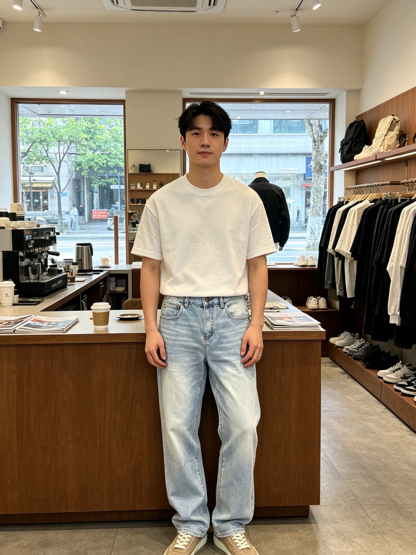 NO:856636,.Louis Vuitton exclusively offers high-end versions of new casual denim straight pants!  Custom-made fabrics at the counter are highly breathable and comfortable, with impeccable details and brand element design concepts, reflecting high quality. It feels delicate and soft!  It presents a casual cut and the upper body shape is awesome!  Code number 29-38,,louis vuitton,louis vuitton,19860909.Louis Vuitton路易威登独家专供新款休闲牛仔直筒裤高端版本！专柜定制面料 透气舒适度高,细节无可挑剔,品牌元素设计理念,体现高品质.手感细腻柔软！呈现休闲裁剪,上身版型超赞！码数29-38,,louis vuitton,louis vuitton,,Men's clothing
