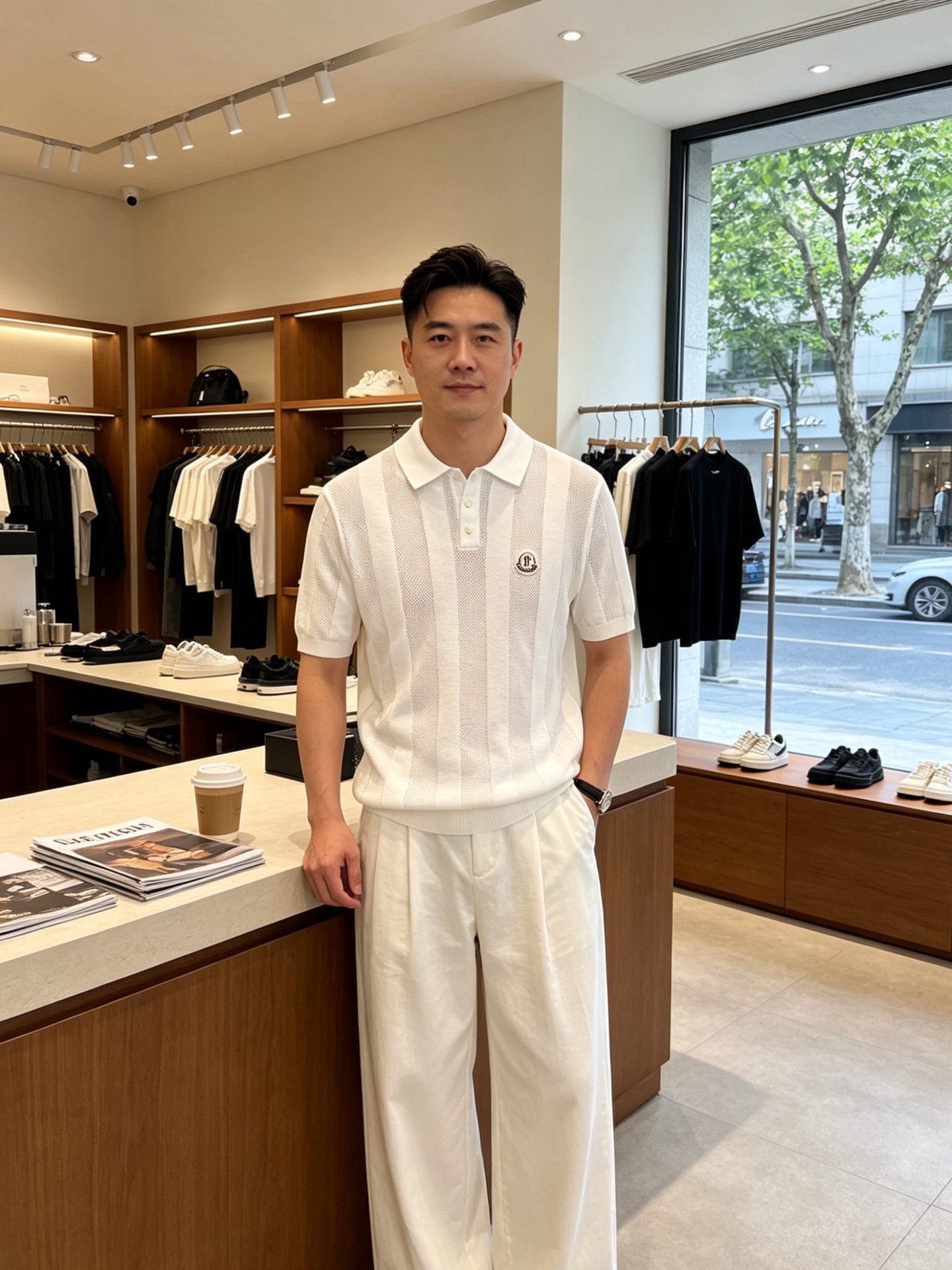 NO:856845,.Moncler Moncler Men's Men's Casual Short Sleeves are exclusively available for new models. High-end customization. High version. Fashionable and versatile imported fabrics. Super soft and delicate feel. Skin-friendly and comfortable to wear. High-end boutique. The upper body is finely made by the factory. It is a must-have item for men. Three standards are complete. Size M-3XL, Moncler, T-shirt,19860909.Moncler蒙口独家专供新款原单男士休闲短袖 高端定制 高版本 时尚百搭爆款进口面料 手感超柔软细腻 穿着亲肤舒适 高端精品 代工厂精细做上身非常赞 男士必备单品 三标齐全 码数M-3XL,,Moncler,T-shirt,,Men's clothing