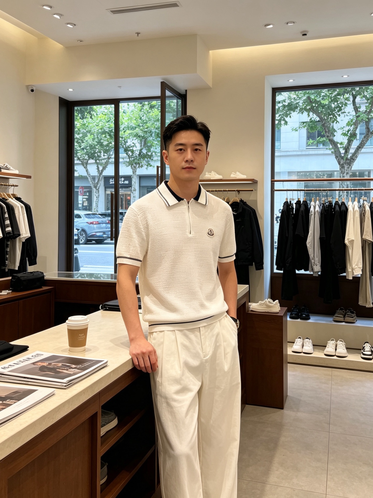。Moncler蒙口💥砸锅卖铁都要上的新款新款原单男士休闲短袖 高端定制 高版本 时尚百搭爆款⚠️⚠️✨