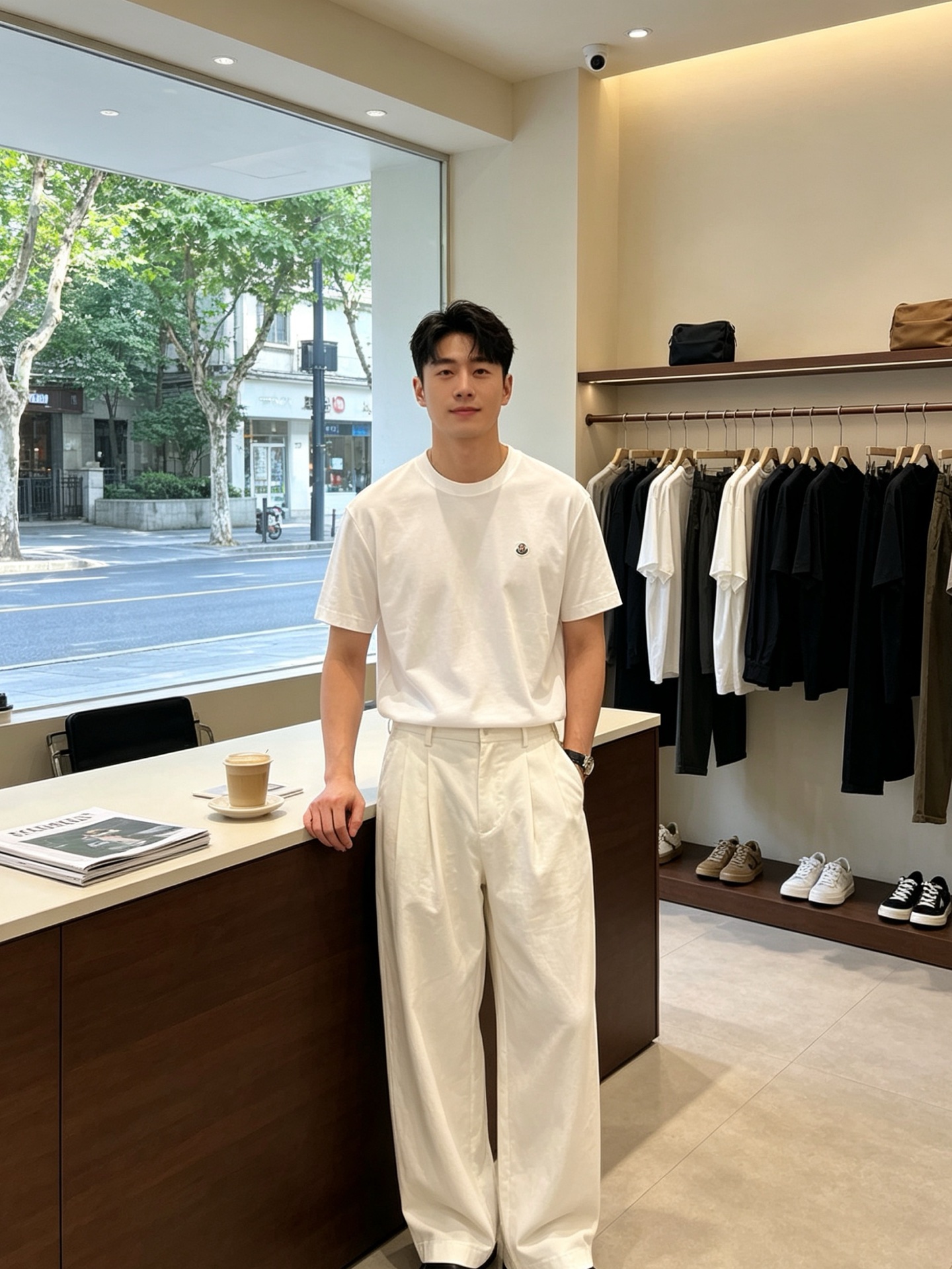 。Moncler蒙口💥砸锅卖铁都要上的新款新款原单男士休闲短袖 高端定制 高版本 时尚百搭爆款⚠️⚠️✨