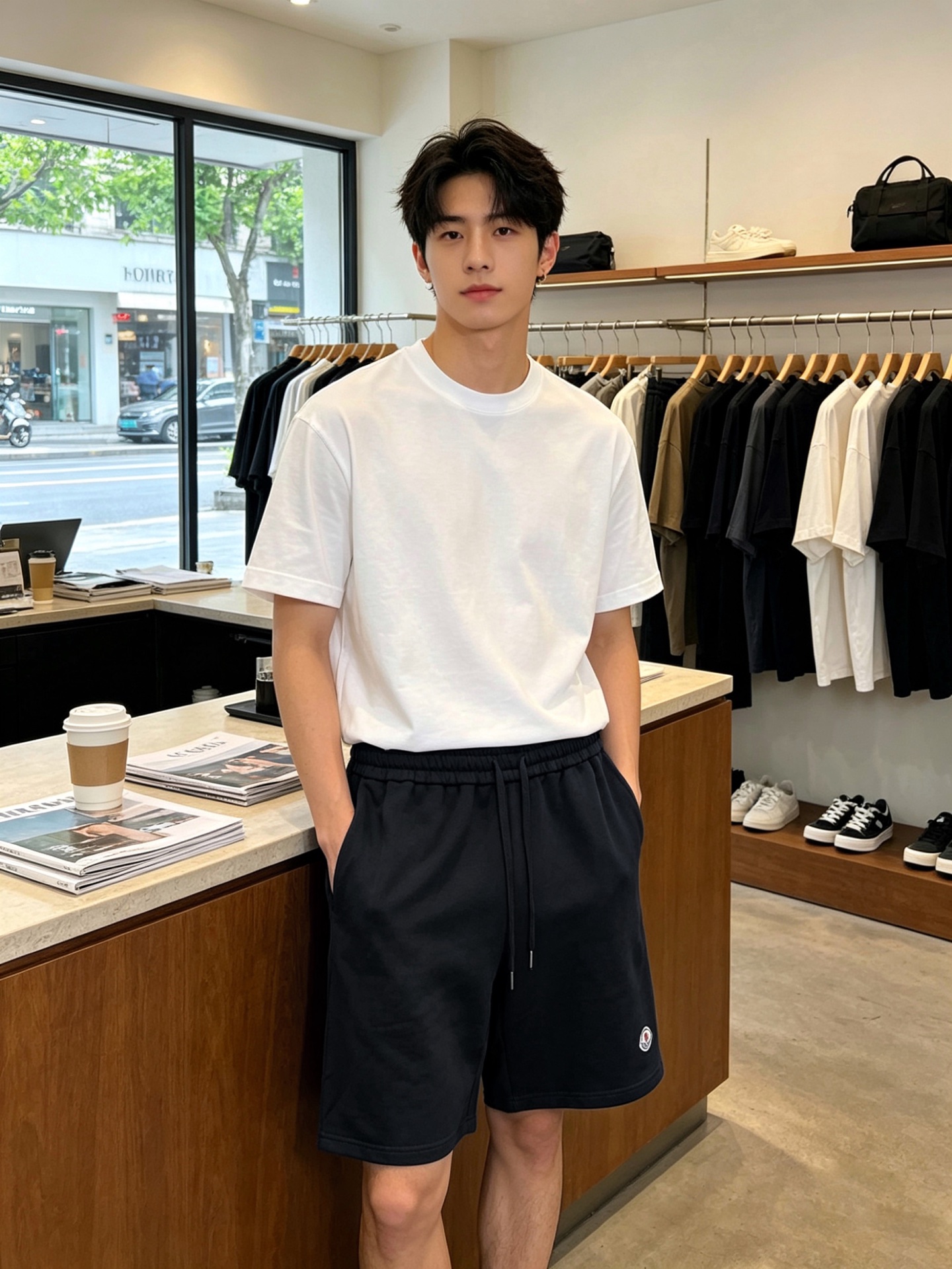 NO:868833,.Moncler’s exclusive new casual shorts, high-end version!  Custom-made fabrics at the counter are highly breathable and comfortable, with impeccable details and brand element design concepts, reflecting high quality. It feels delicate and soft!  It presents a casual cut and the upper body shape is awesome!  Size: XS-L,,Moncler,shorts,19860909.Moncler蒙口独家专供新款休闲短裤 高端版本！专柜定制面料 透气舒适度高,细节无可挑剔,品牌元素设计理念,体现高品质.手感细腻柔软！呈现休闲裁剪,上身版型超赞！码数: XS-L,,Moncler,shorts,,Men's clothing