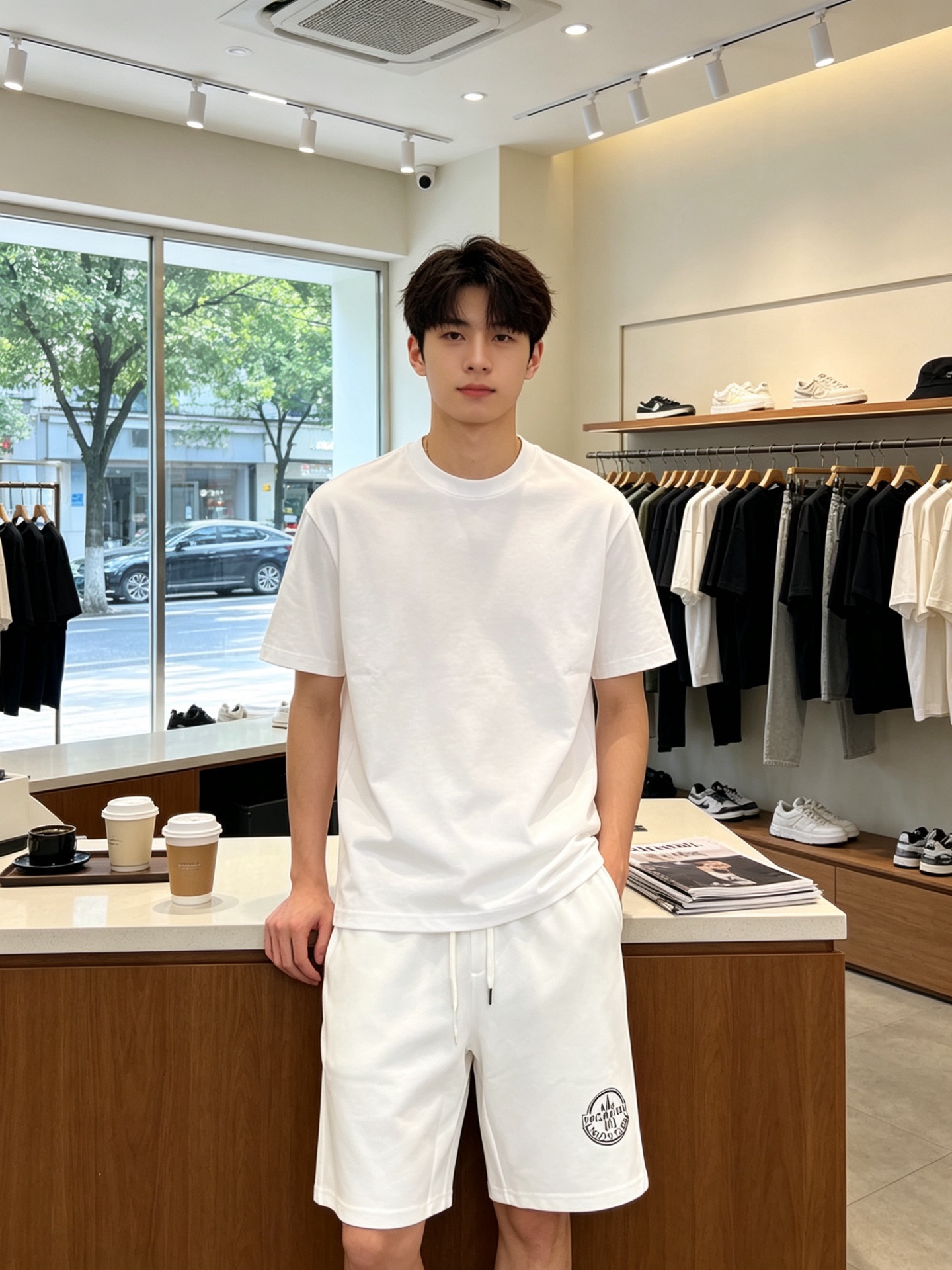 NO:868840,.Moncler’s exclusive new casual shorts, high-end version!  Custom-made fabrics at the counter are highly breathable and comfortable, with impeccable details and brand element design concepts, reflecting high quality. It feels delicate and soft!  It presents a casual cut and the upper body shape is awesome!  Size: S-XL,,Moncler,shorts,19860909.Moncler蒙口独家专供新款休闲短裤 高端版本！专柜定制面料 透气舒适度高,细节无可挑剔,品牌元素设计理念,体现高品质.手感细腻柔软！呈现休闲裁剪,上身版型超赞！码数: S-XL,,Moncler,shorts,,Men's clothing