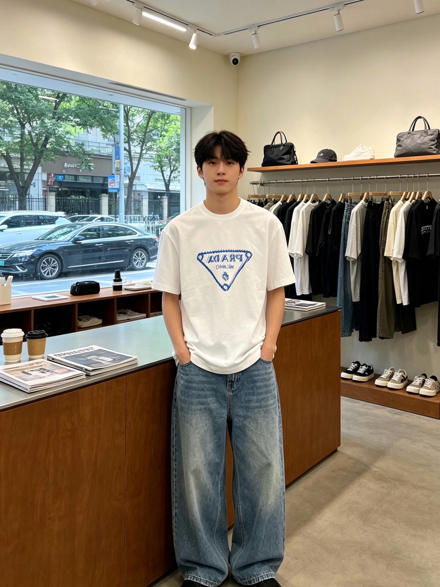 NO:856813,.Prada exclusively supplies new original men's casual short-sleeves. High-end customization. High-end version. Fashionable and versatile imported fabrics. Super soft and delicate feel. Skin-friendly and comfortable to wear. High-end boutique. The upper body is exquisitely made by the factory. A must-have item for men. Complete with three standards. Size M-3XL, prada, prada, T-shirt,19860909.Prada普拉达独家专供新款原单男士休闲短袖 高端定制 高端版本 时尚百搭爆款进口面料 手感超柔软细腻 穿着亲肤舒适 高端精品 代工厂精细做上身非常赞 男士必备单品 三标齐全 码数M-3XL,,prada,prada,T-shirt,,Men's clothing