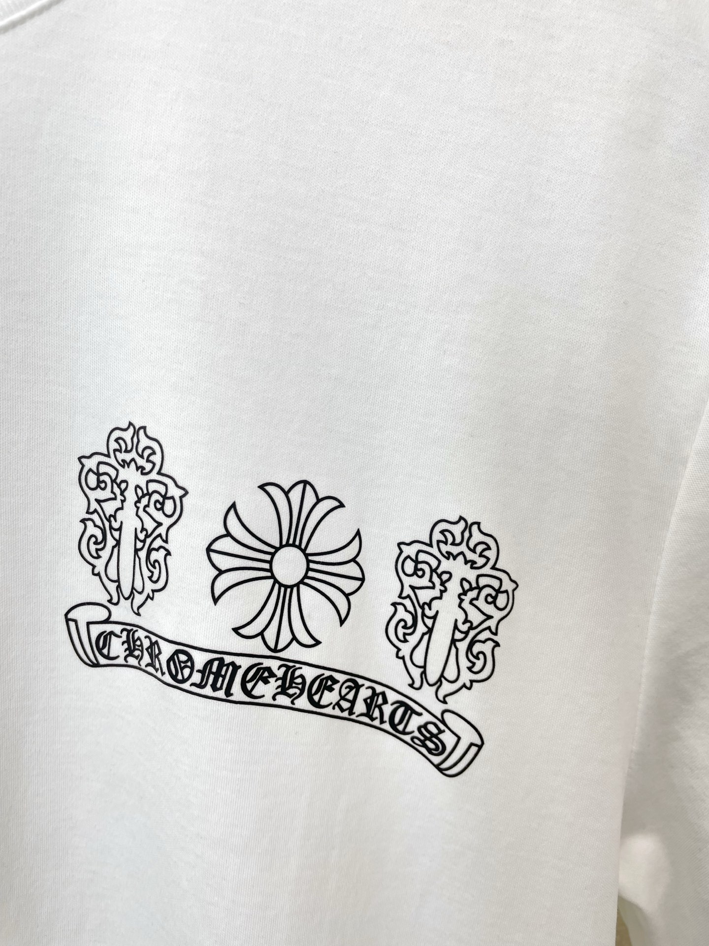 。Chrome hearts克罗心💥砸锅卖铁都要上的新款新款原单男士休闲短袖 高端定制 高端版本 时尚百