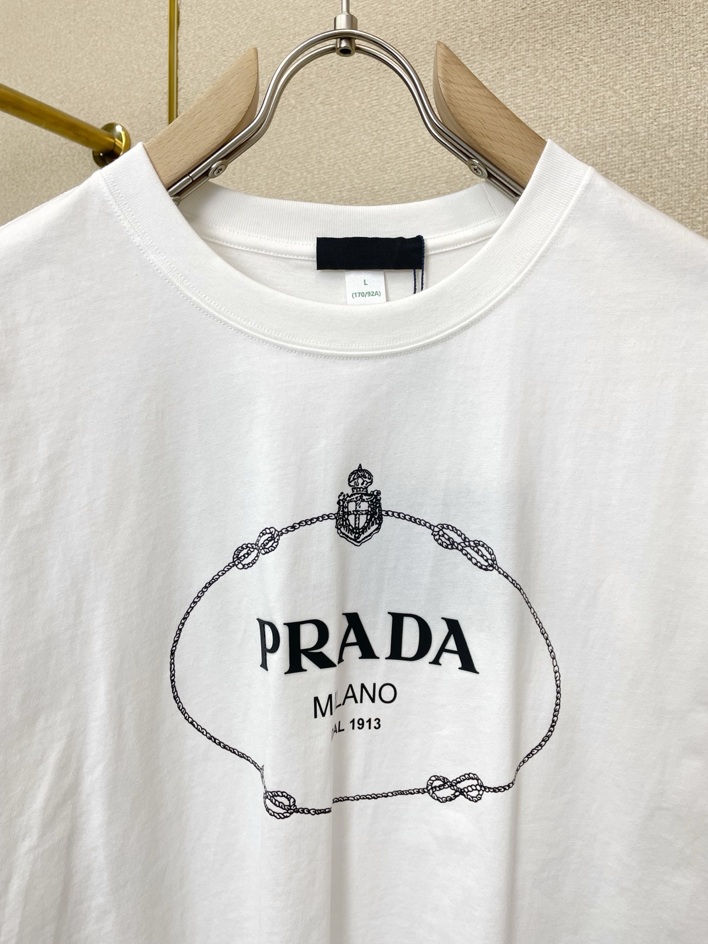 Prada普拉达💥砸锅卖铁都要上的新款新款原单男士休闲短袖 高端定制 高端版本 时尚百搭爆款⚠️⚠️✨✨
