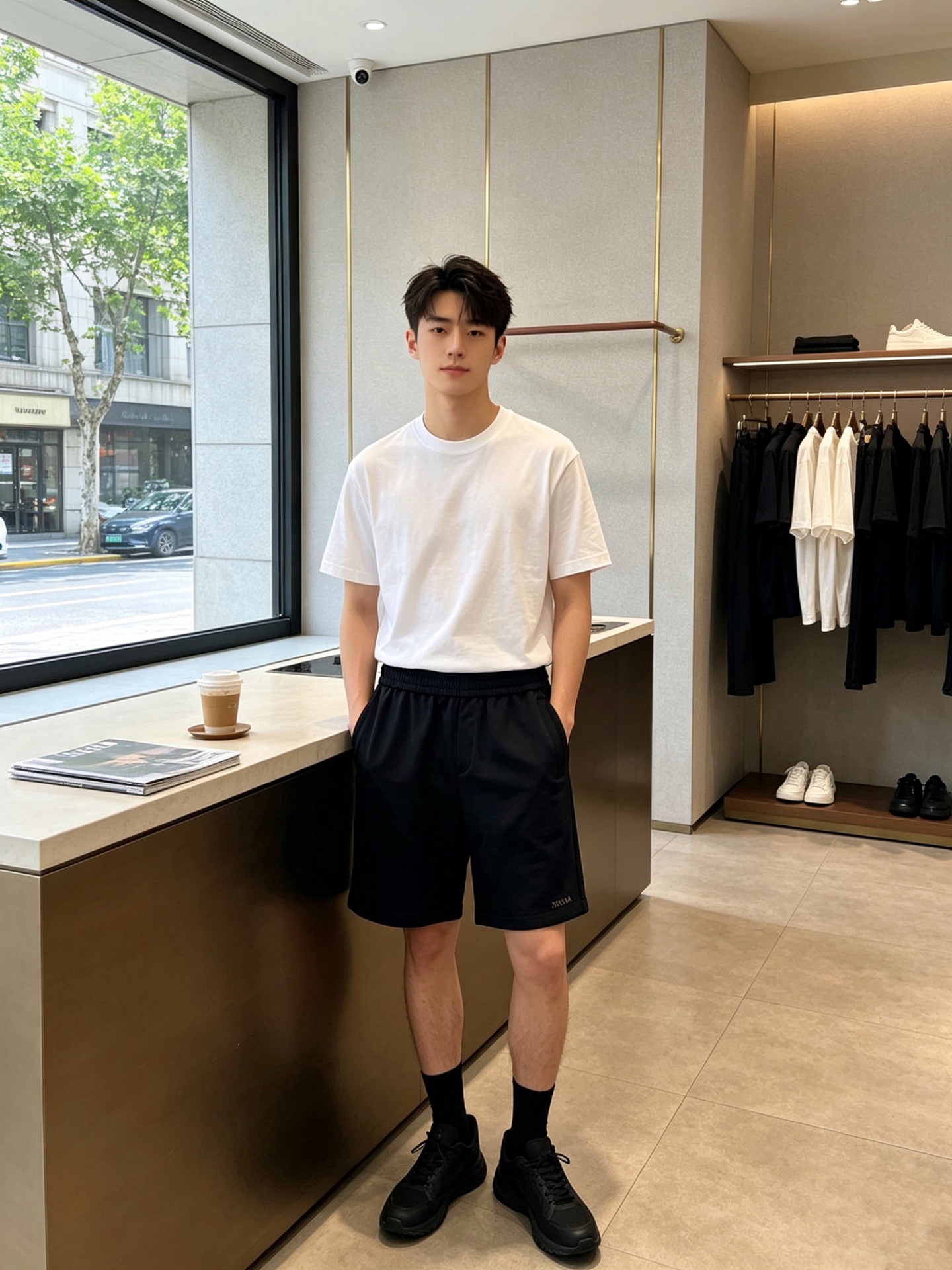 NO:868884,.ZEGNA exclusively offers high-end versions of new casual shorts!  Custom-made fabrics at the counter are highly breathable and comfortable, with impeccable details and brand element design concepts, reflecting high quality. It feels delicate and soft!  It presents a casual cut and the upper body shape is awesome!  Size: M-3XL,,zegna,shorts,19860909.ZEGNA杰尼亚独家专供新款休闲短裤高端版本！专柜定制面料 透气舒适度高,细节无可挑剔,品牌元素设计理念,体现高品质.手感细腻柔软！呈现休闲裁剪,上身版型超赞！码数: M-3XL,,zegna,shorts,,Men's clothing