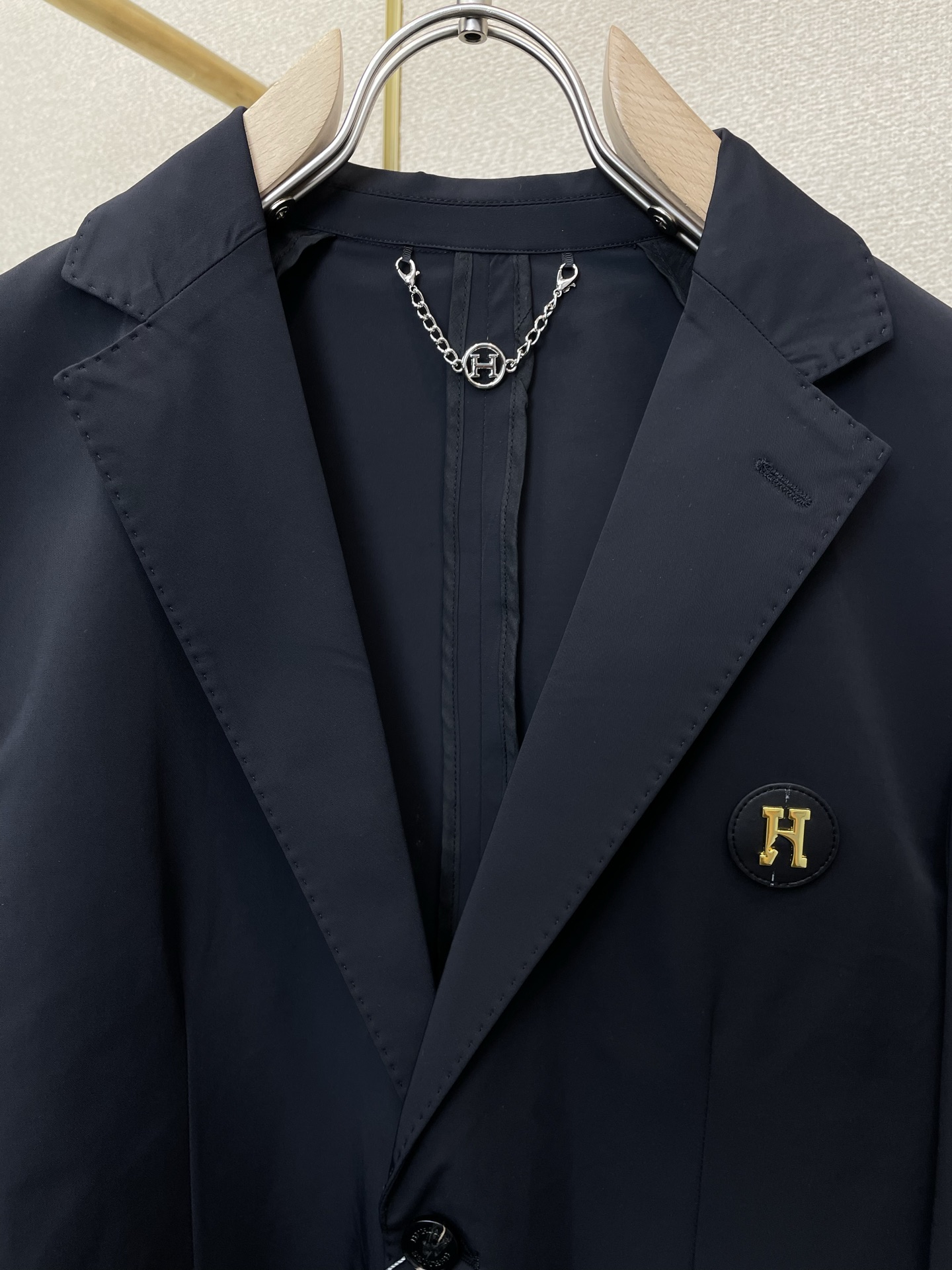 Hermès爱马仕💥新款西服套装。外贸公司订单 简约休闲西服套装。砸锅卖铁都要上的新款进口原版聚酯纤维面