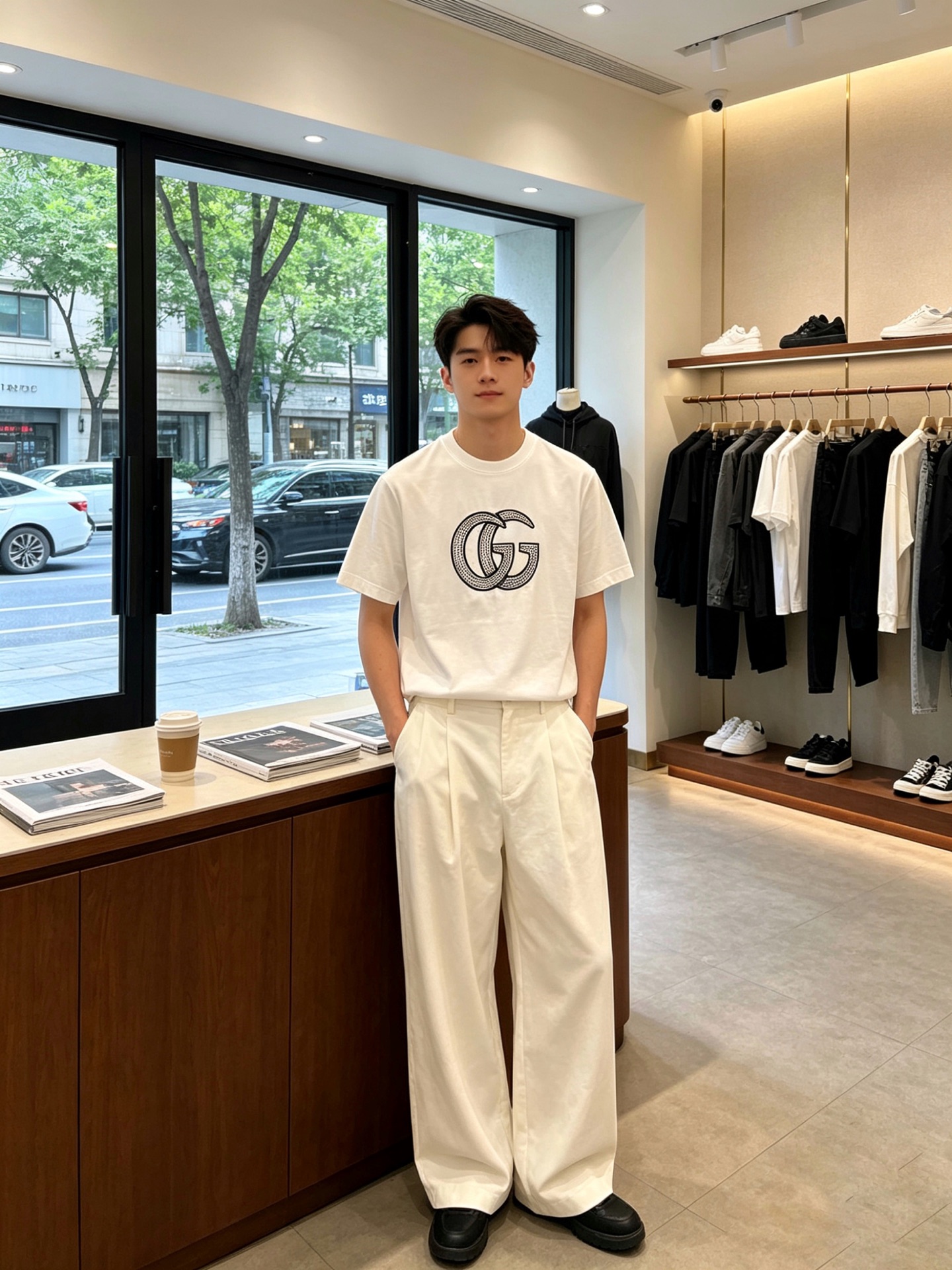 NO:875704,.Gucci Gucci exclusively provides new original men's casual short sleeves. High-end customization. High-end version. Fashionable and versatile imported fabrics. Super soft and delicate feel. Skin-friendly and comfortable to wear. High-end boutique. The upper body is exquisitely made by the factory. A must-have item for men. Three complete standards. Size M-3XL,,gucci,gucci,T-shirt,19860909.Gucci古驰独家专供新款原单男士休闲短袖 高端定制 高端版本 时尚百搭爆款进口面料 手感超柔软细腻 穿着亲肤舒适 高端精品 代工厂精细做上身非常赞 男士必备单品 三标齐全 码数M-3XL,,gucci,gucci,T-shirt,,Men's clothing