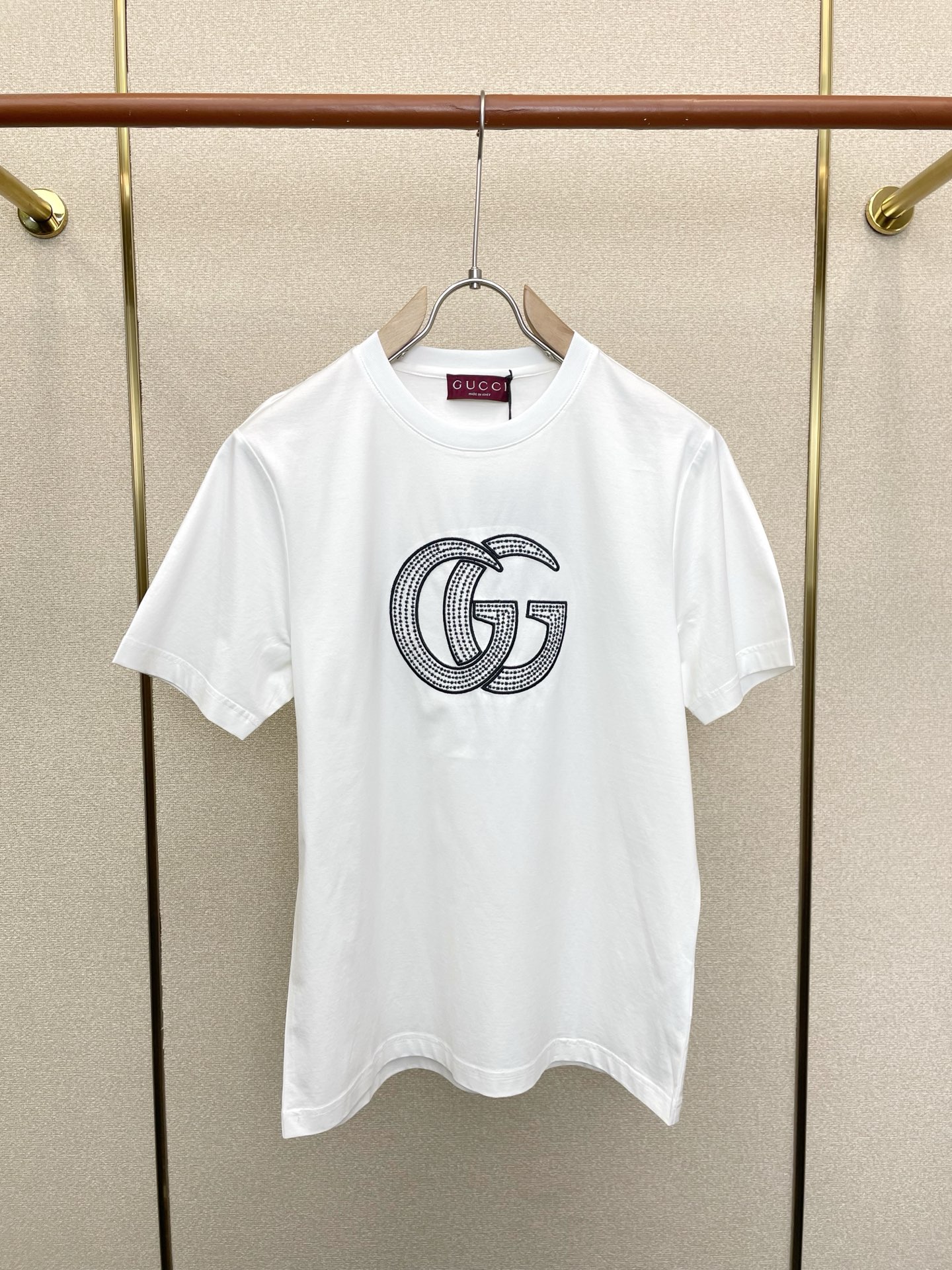 。Gucci古驰💥砸锅卖铁都要上的新款新款原单男士休闲短袖 高端定制 高端版本 时尚百搭爆款⚠️⚠️✨✨