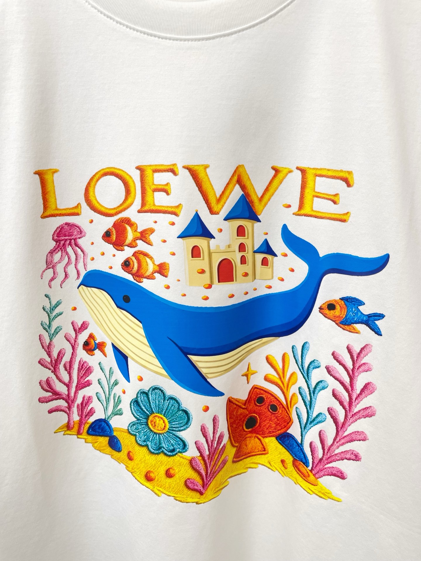 。LOEWE罗意威💥砸锅卖铁都要上的新款新款原单男士休闲短袖 高端定制 高端版本 时尚百搭爆款⚠️⚠️✨