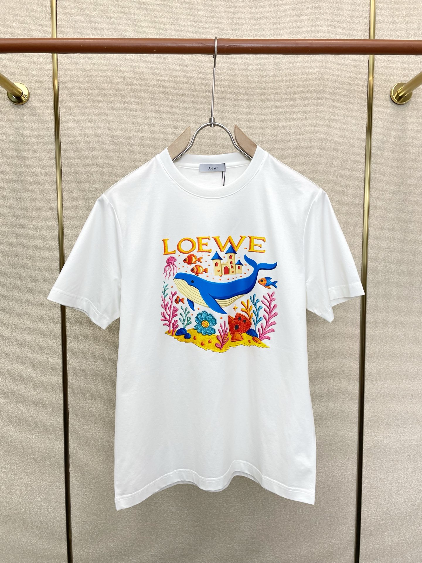 。LOEWE罗意威💥砸锅卖铁都要上的新款新款原单男士休闲短袖 高端定制 高端版本 时尚百搭爆款⚠️⚠️✨